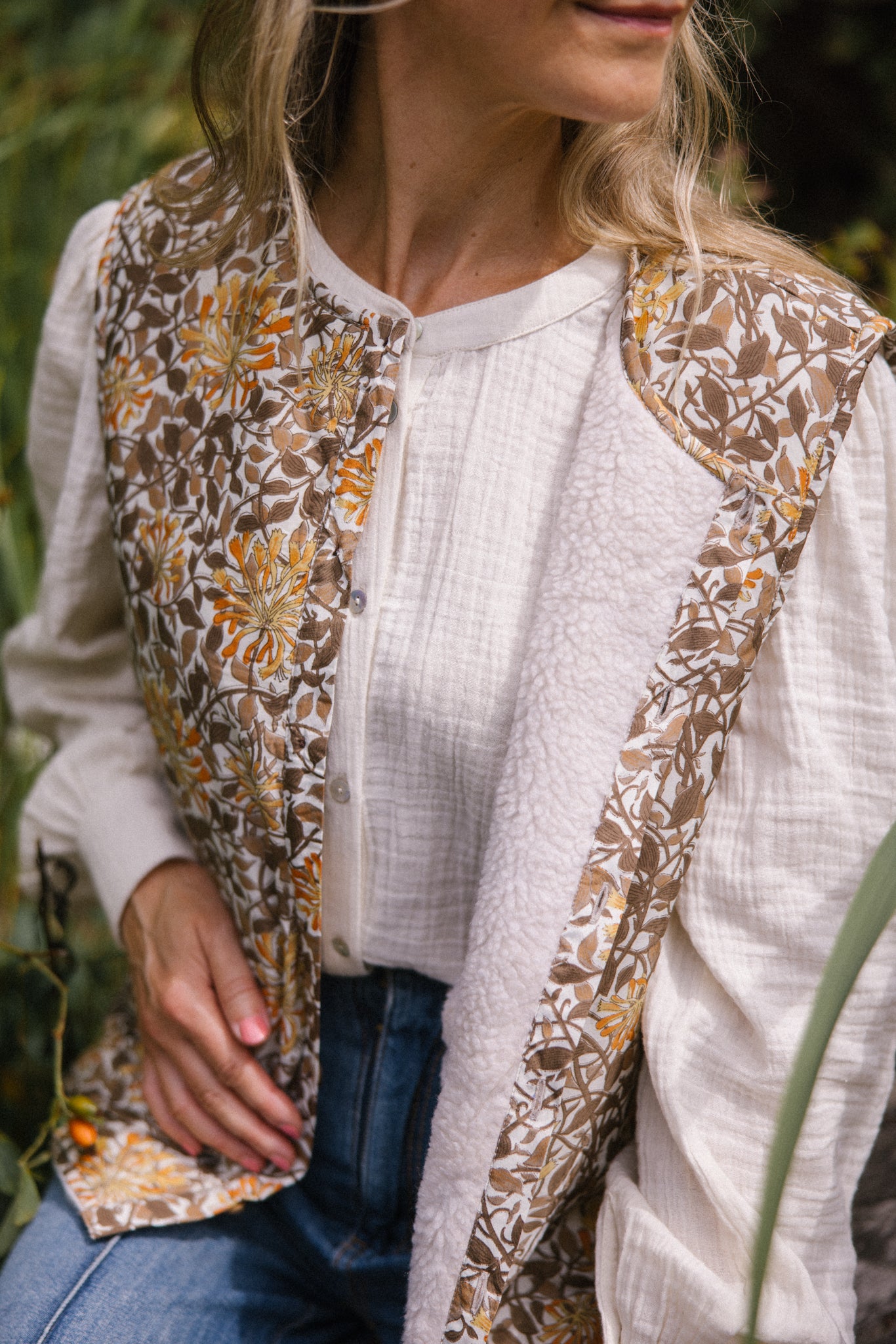 Grace Gilet - Silk 007