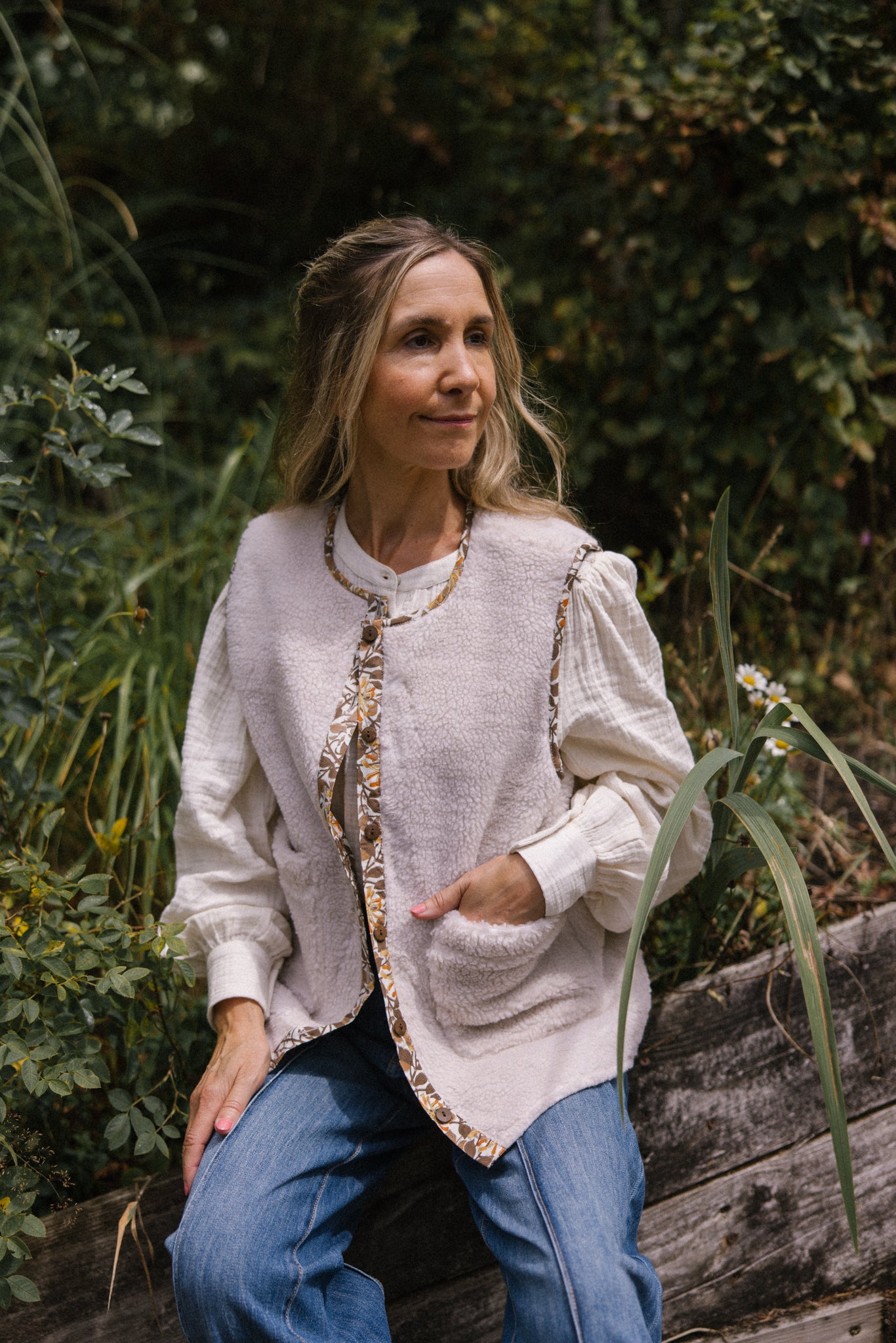 Grace Gilet - Silk 007