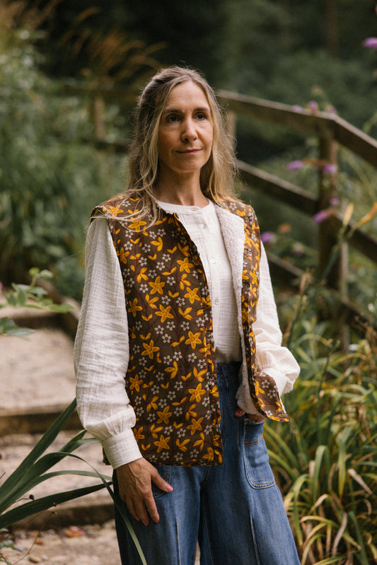 Grace Gilet - Silk 010