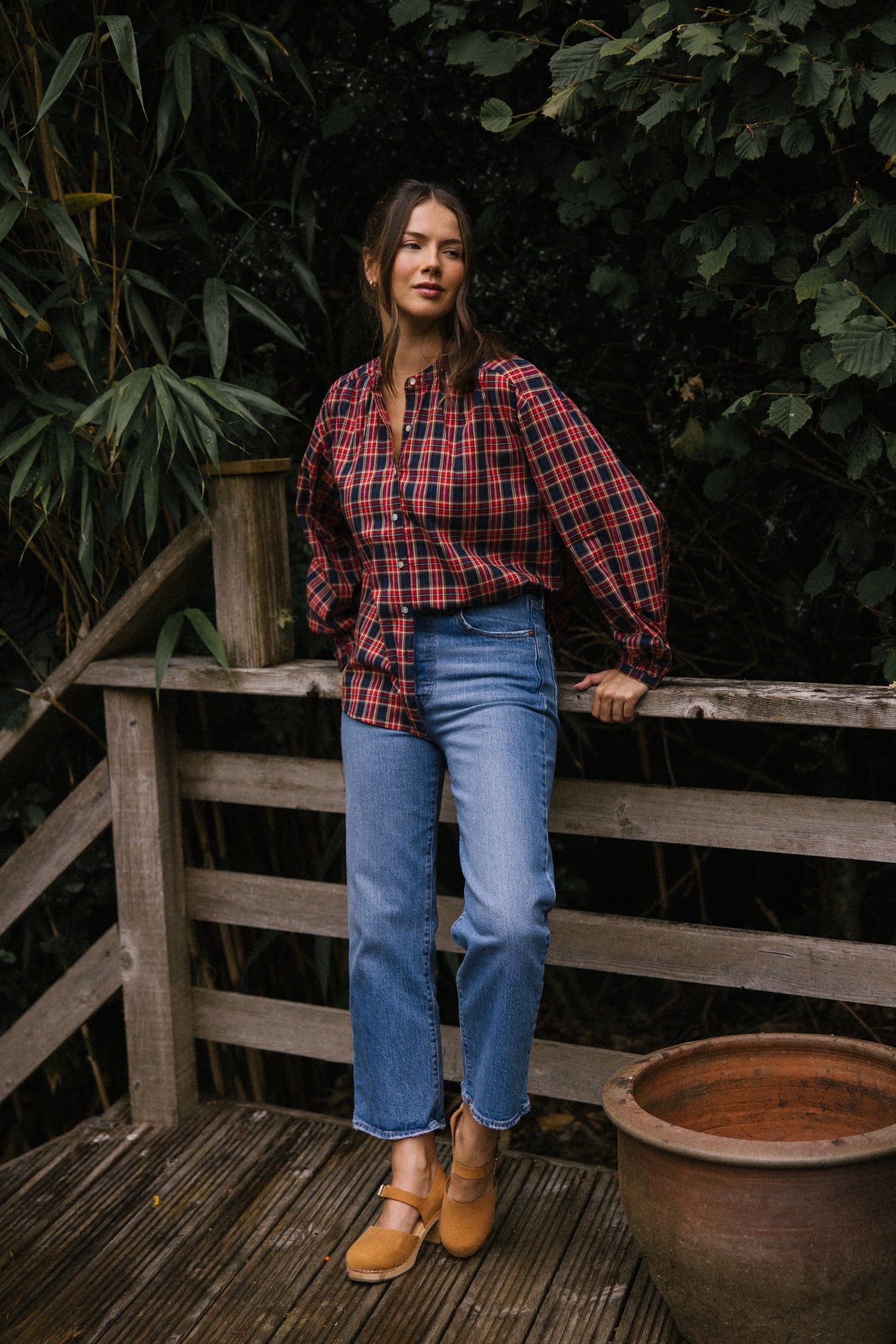 Kitty Shirt - Tartan Check