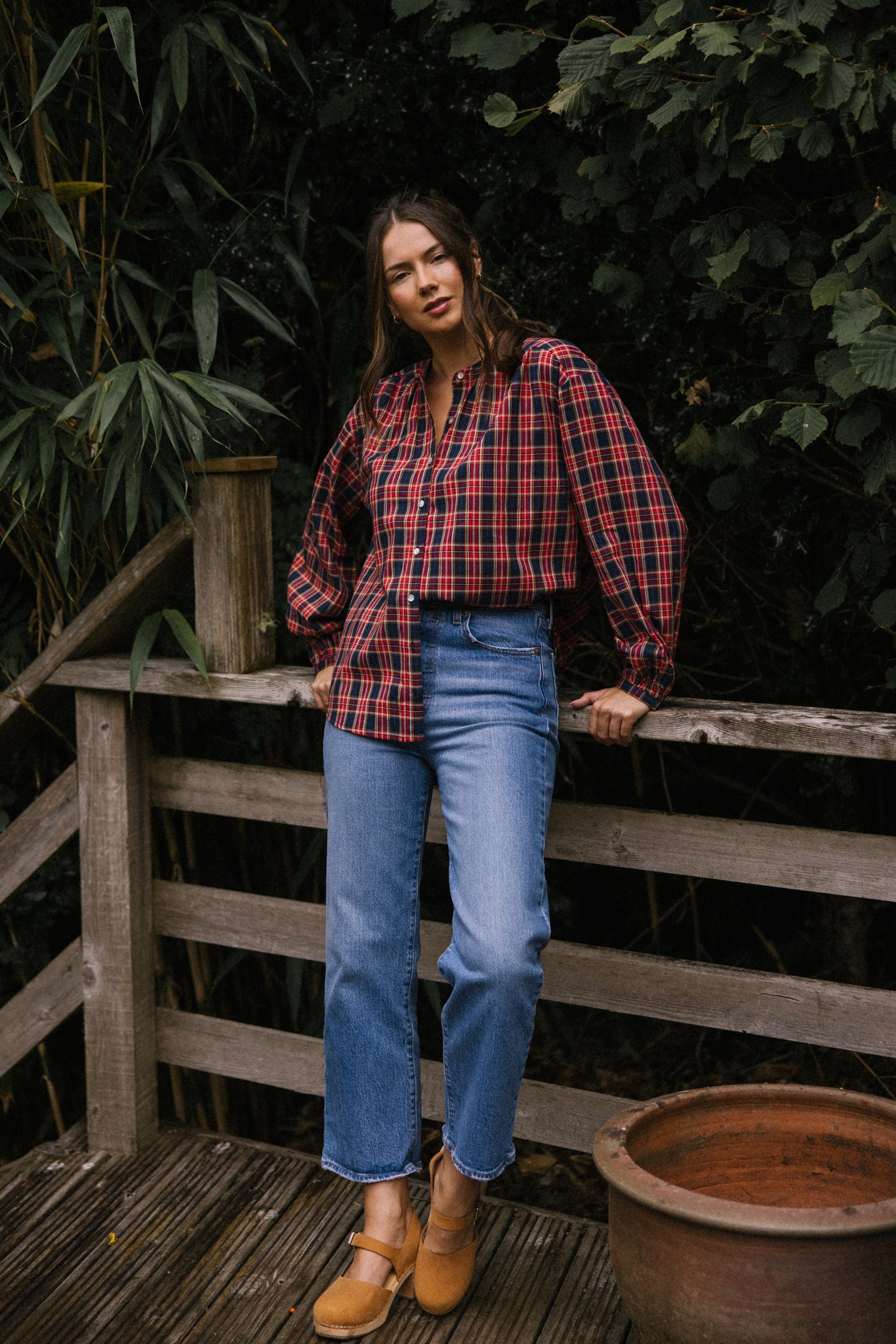 Kitty Shirt - Tartan Check