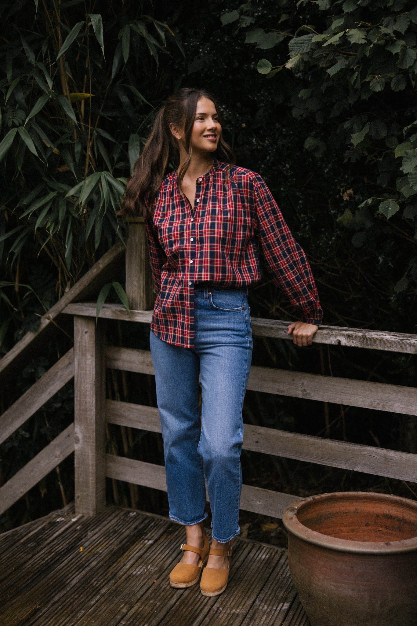 Kitty Shirt - Tartan Check