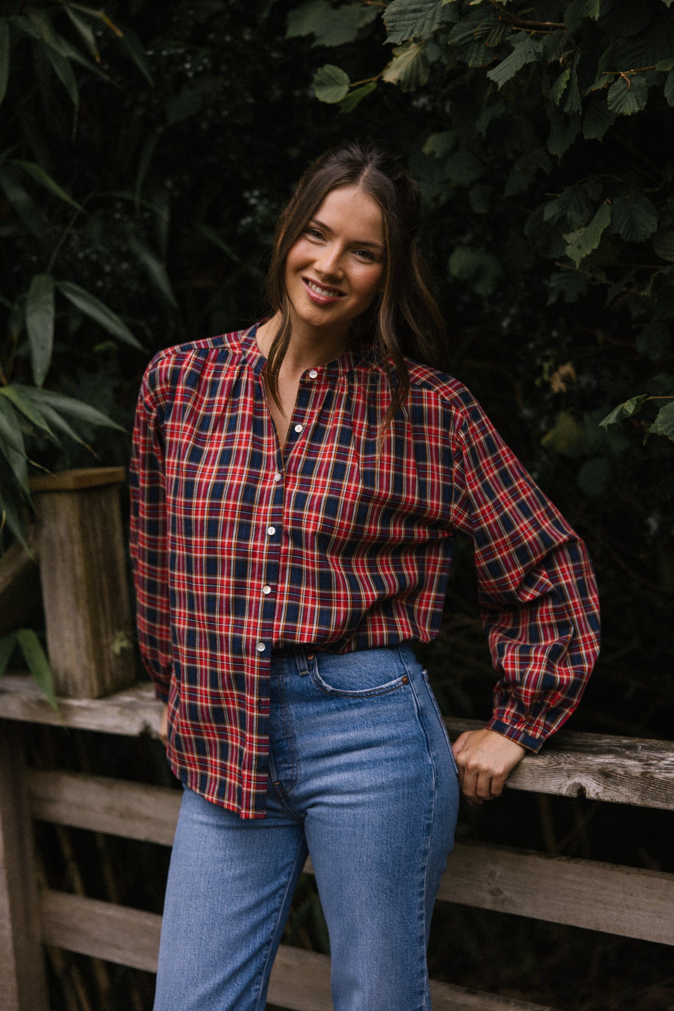 Kitty Shirt - Tartan Check