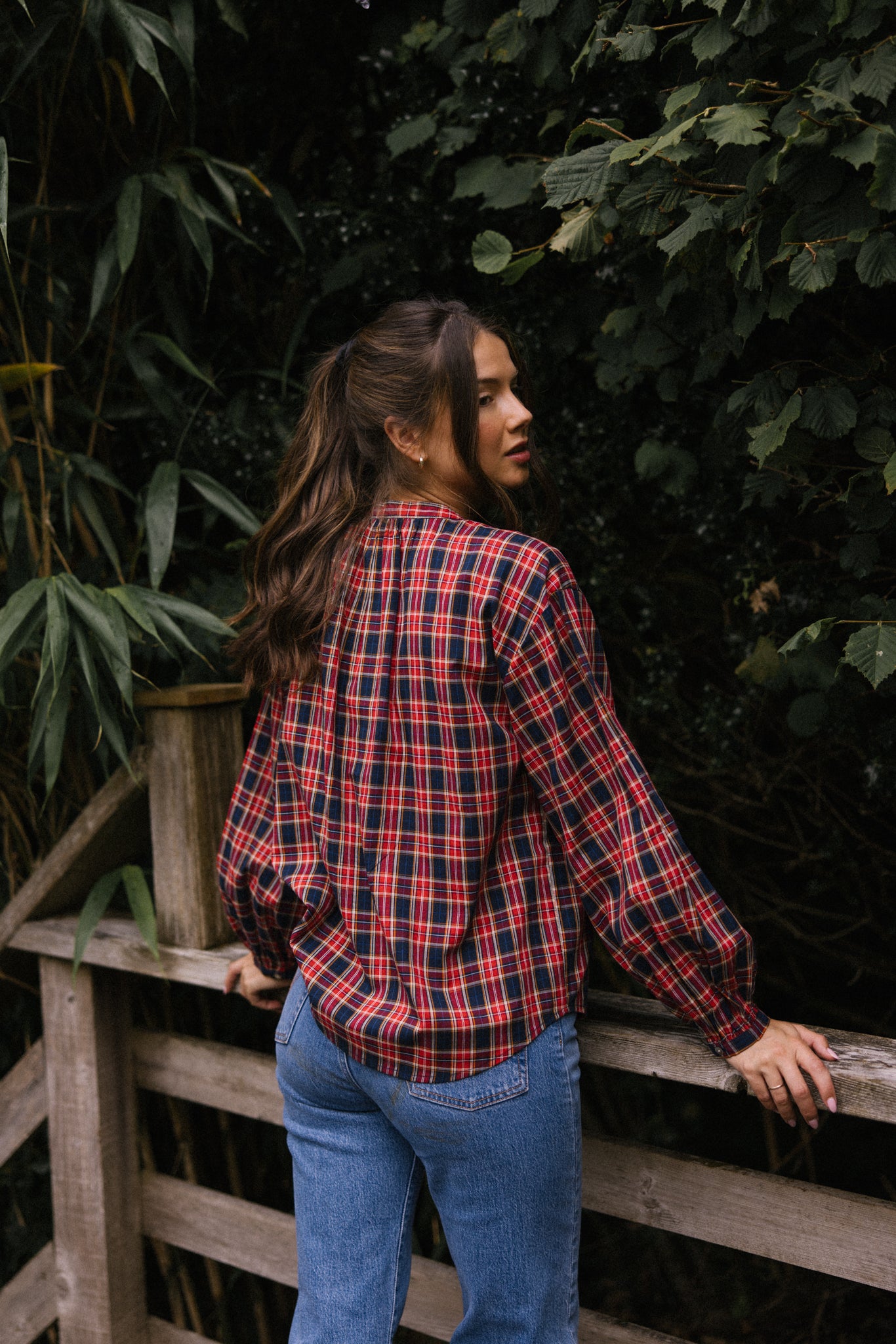 Kitty Shirt - Tartan Check