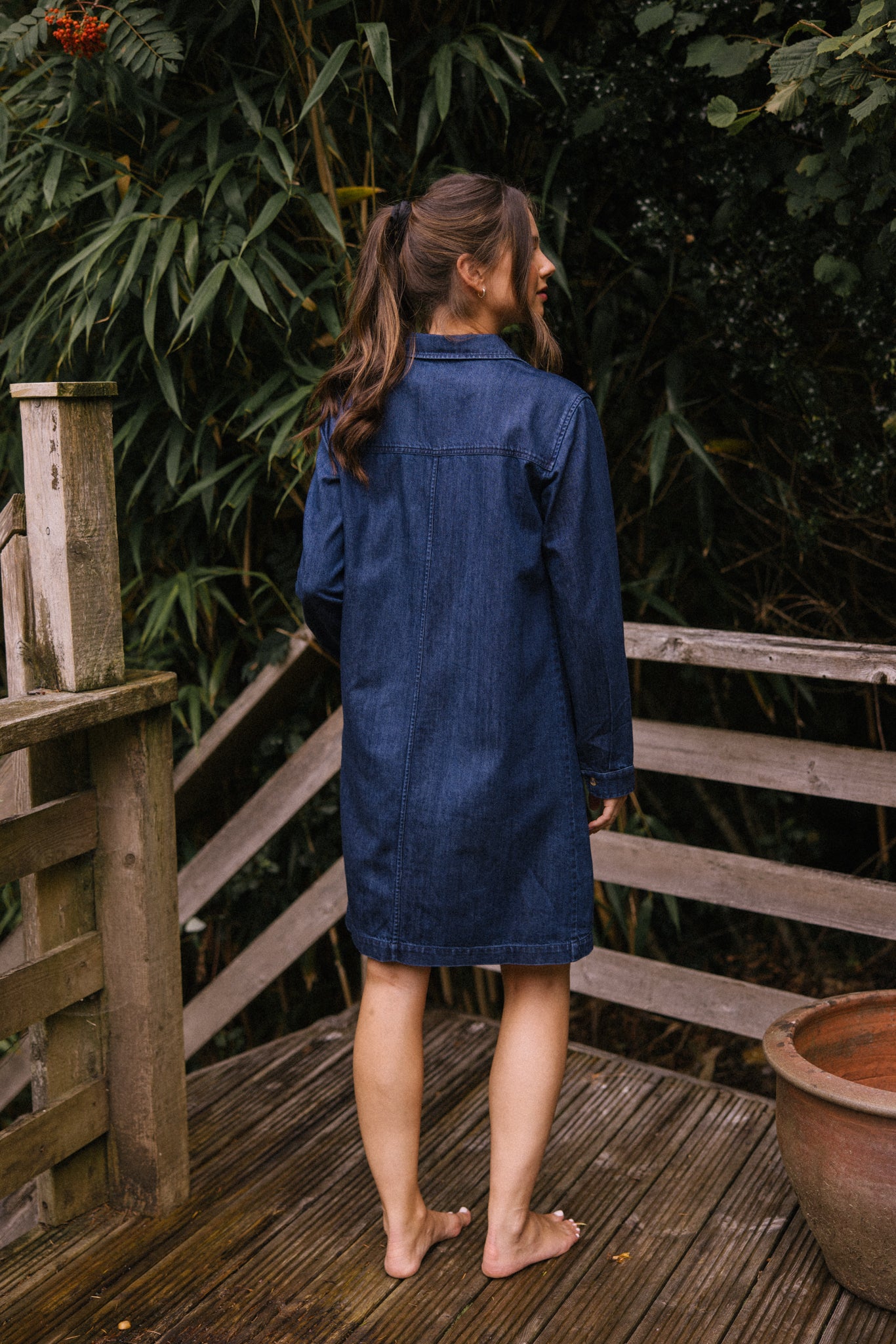 Ocean Shirt Dress