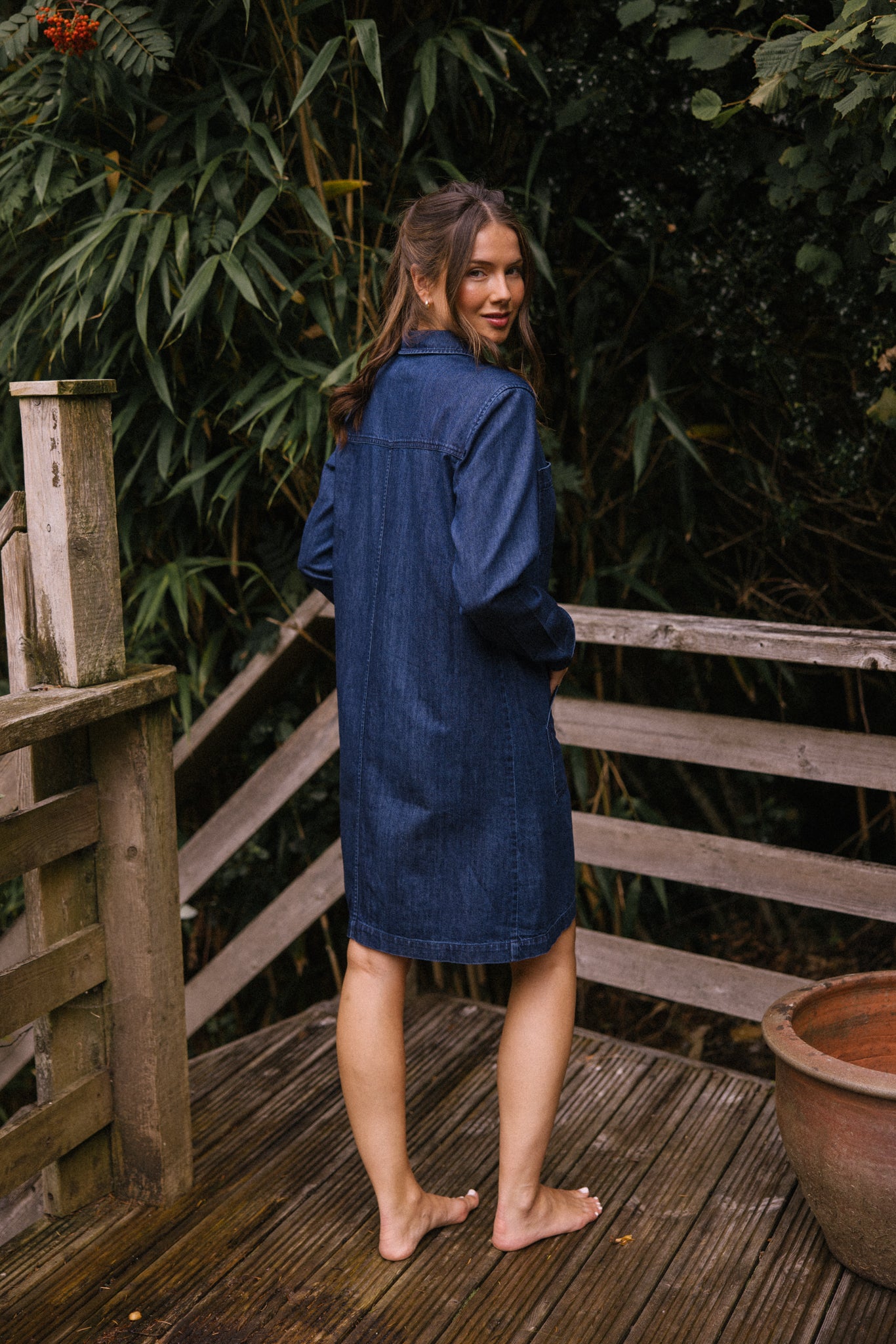 Ocean Shirt Dress