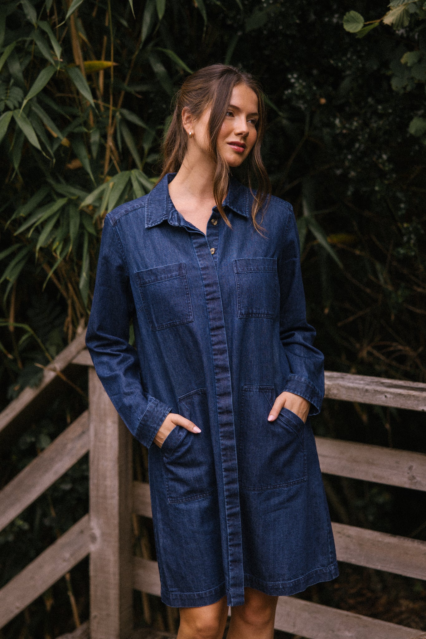 Ocean Shirt Dress