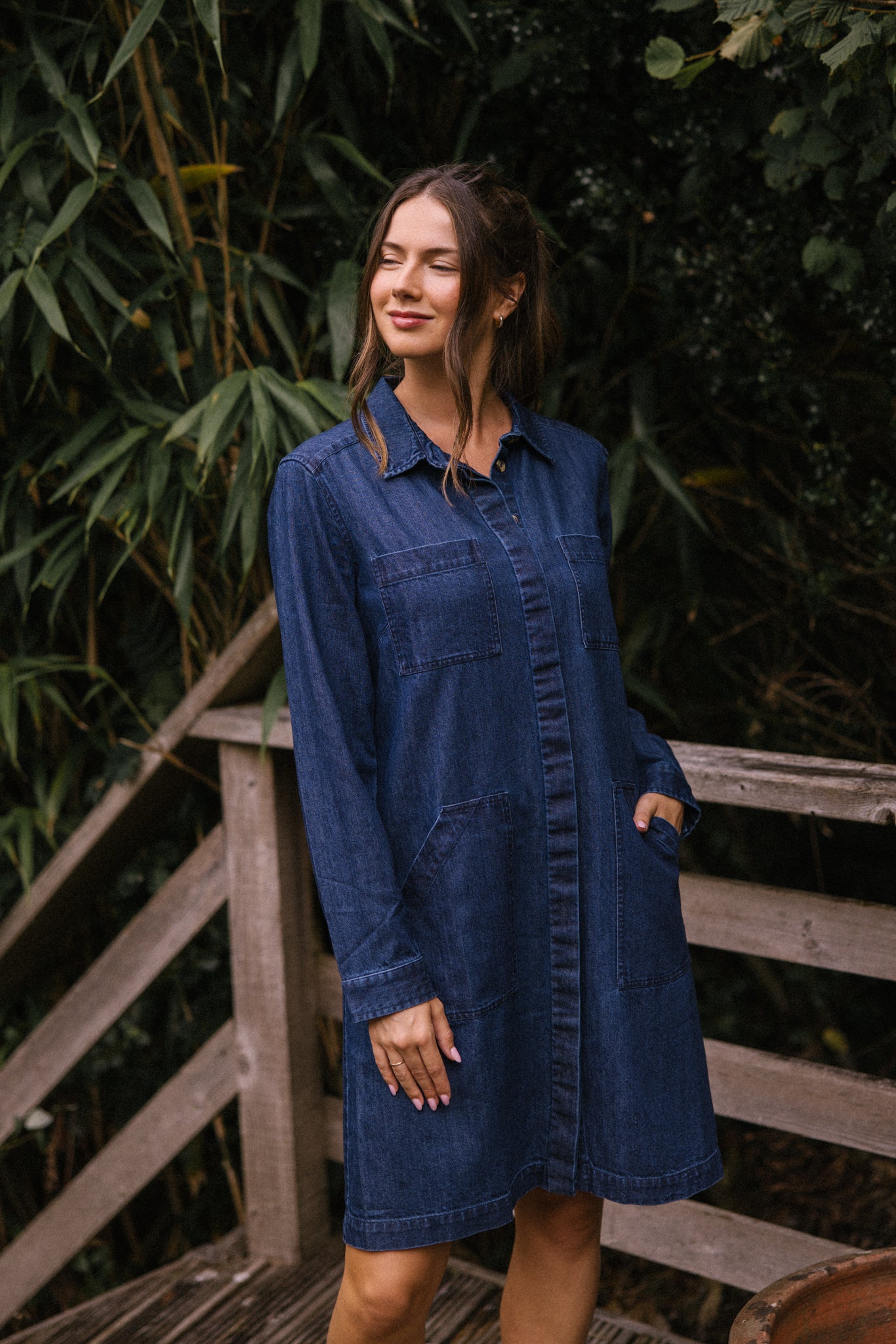 Ocean Shirt Dress