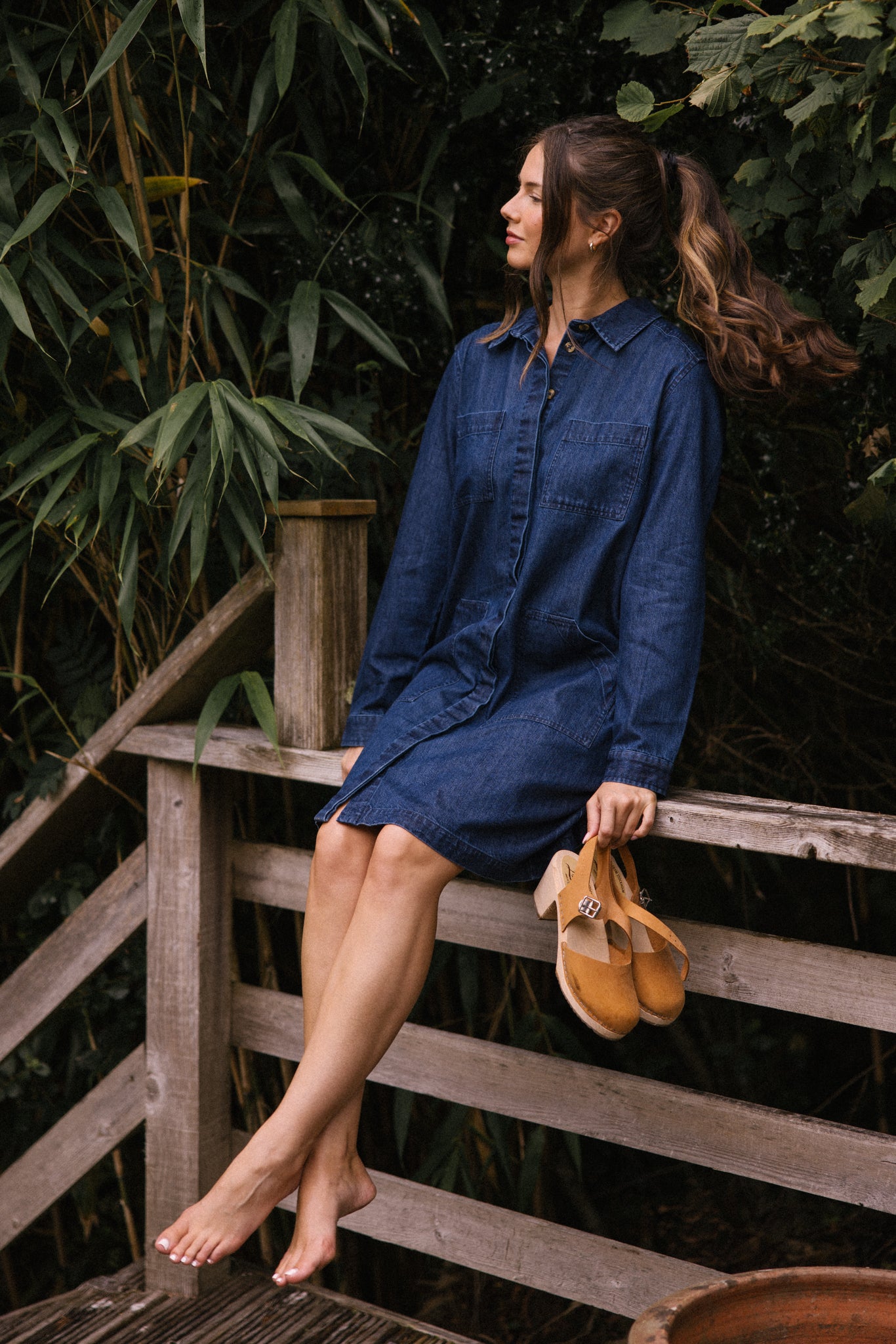 Ocean Shirt Dress