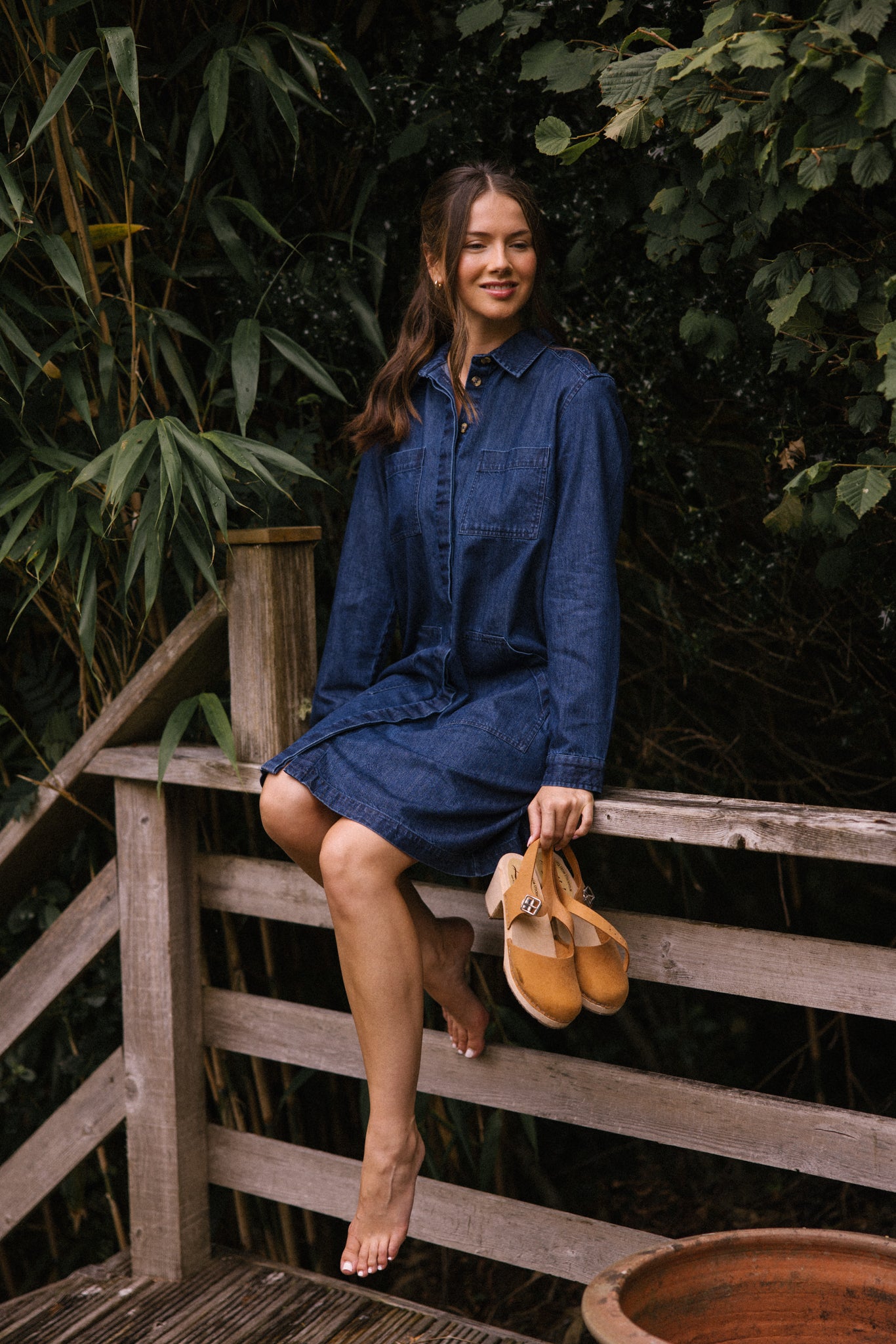 Ocean Shirt Dress