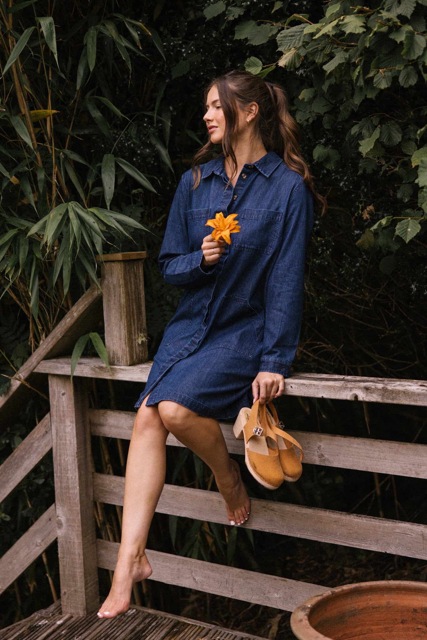 Ocean Shirt Dress