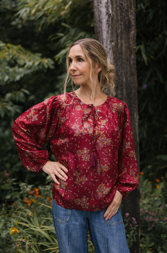 Lolita Silk Blouse 01 - S
