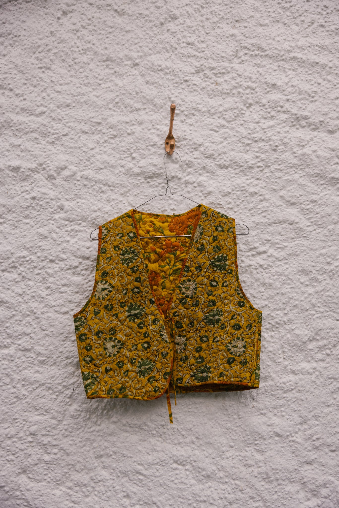 Melissa Silk Reversible Waistcoat L - 069