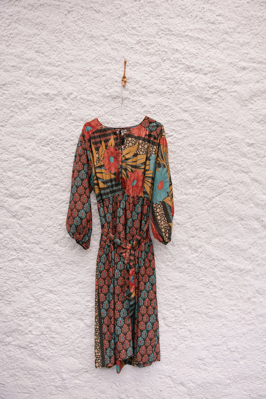 Lola Silk Dress L - 107
