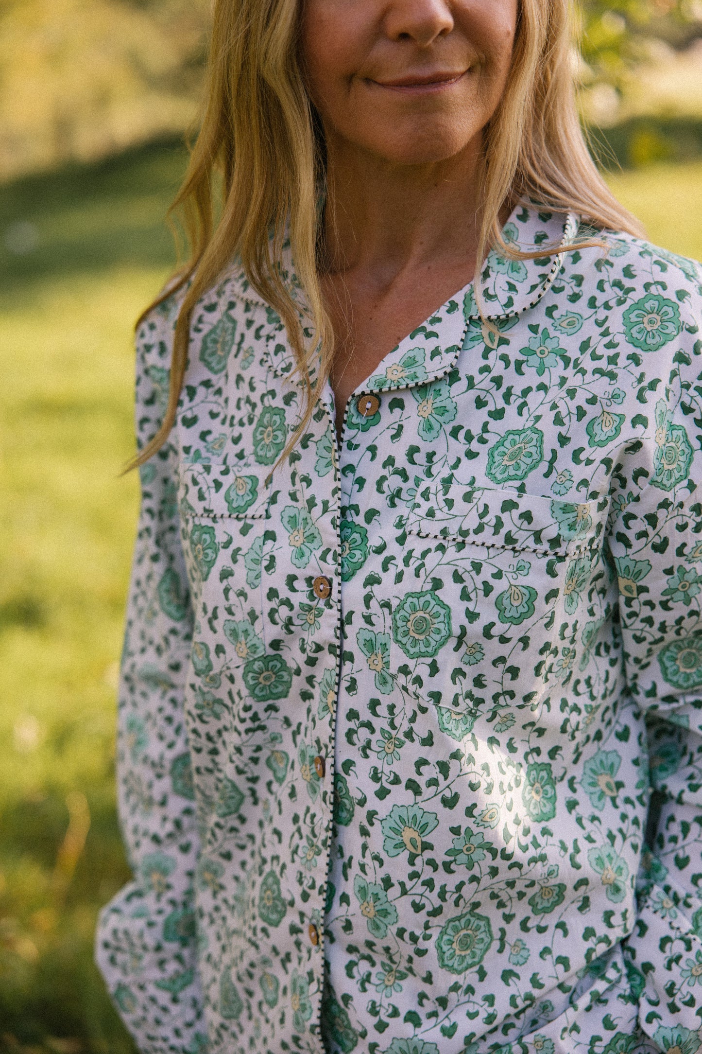 Pyjama Set - Petala Green