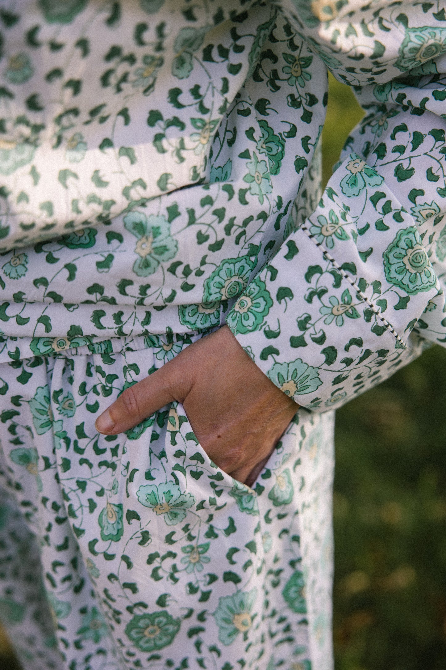 Pyjama Set - Petala Green