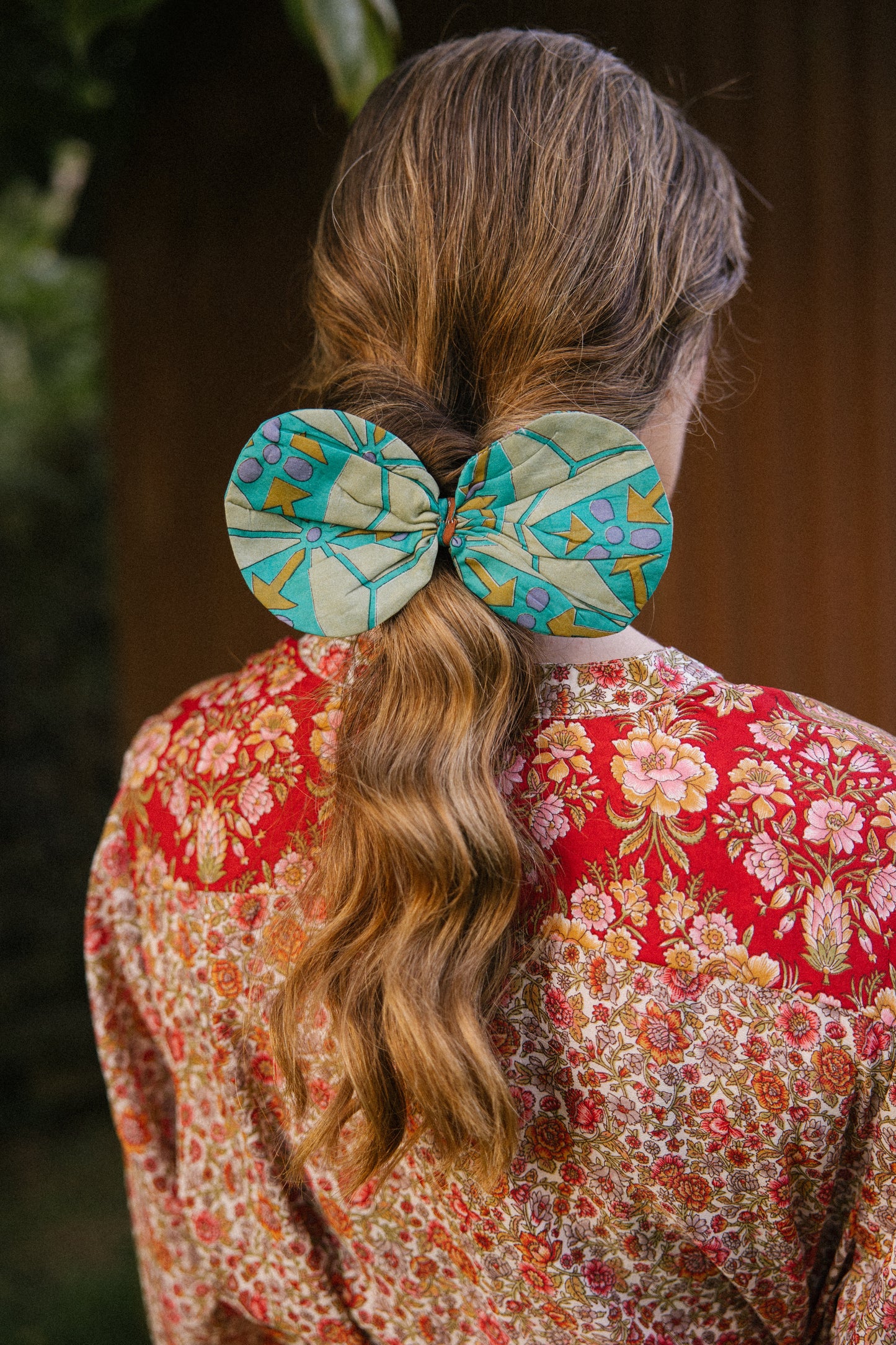 Silk Bow Hair Tie- small