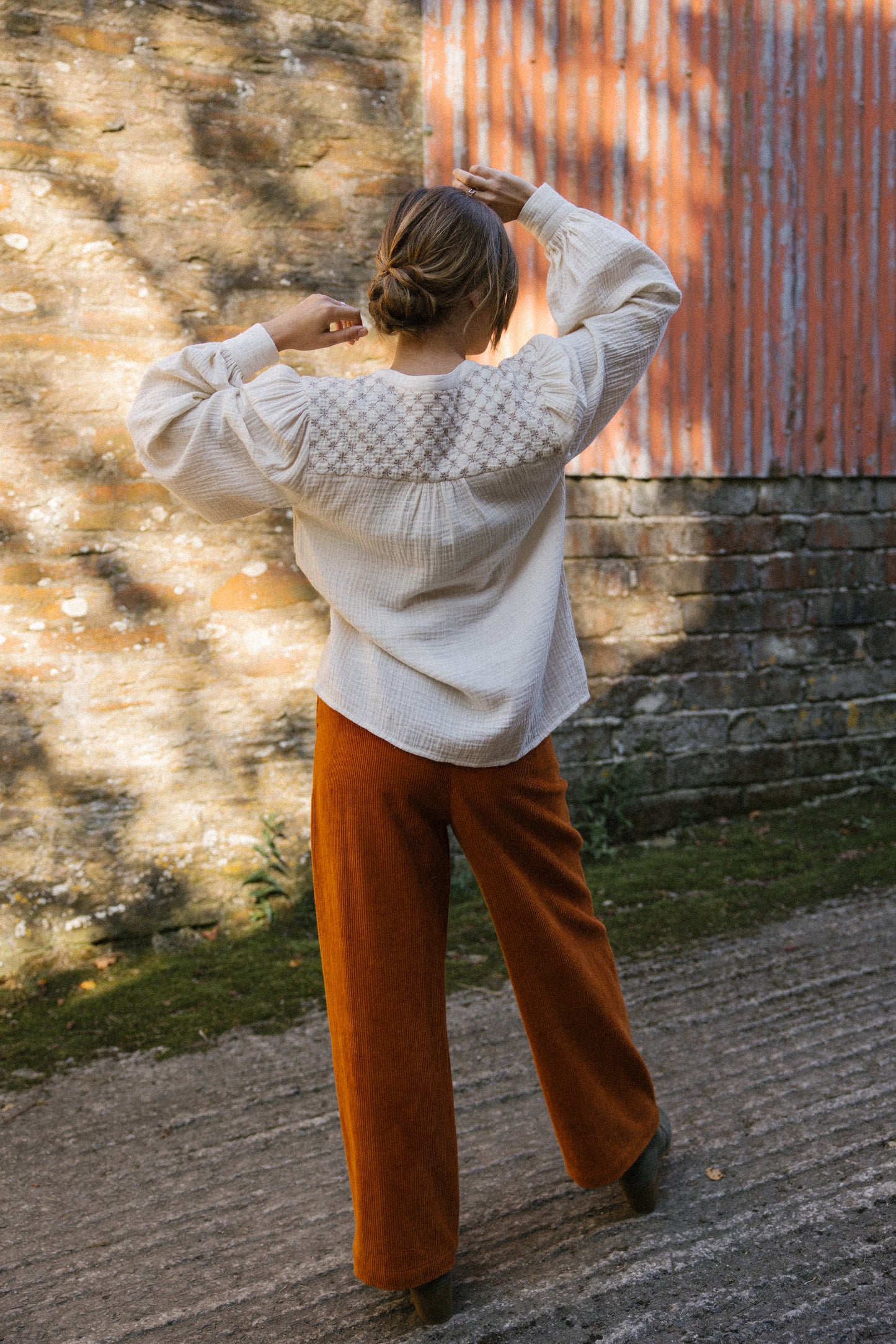 Hazel Blouse - Natural