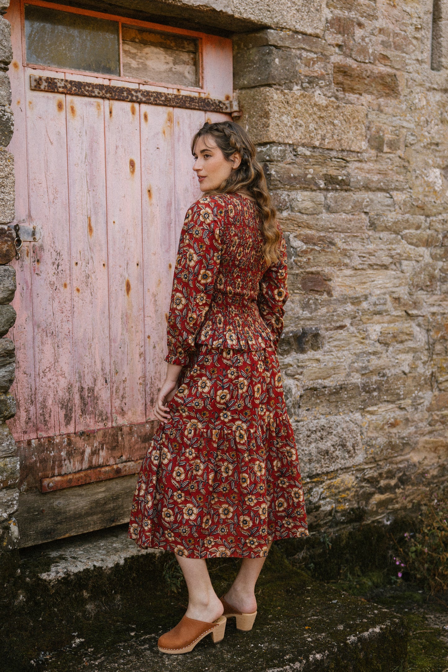 Catarina Skirt -Autumn Flower