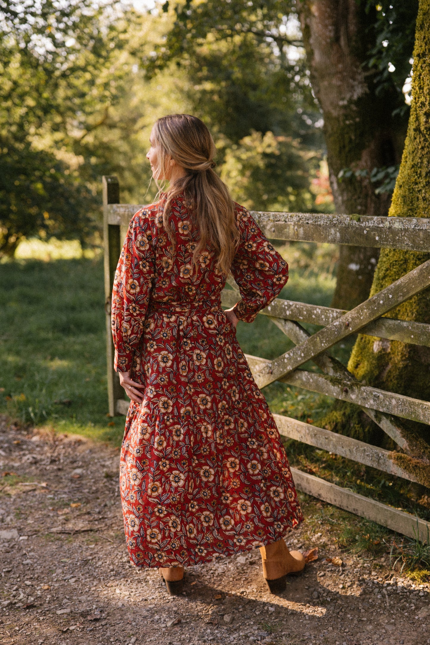 Catarina Dress -Autumn Flower