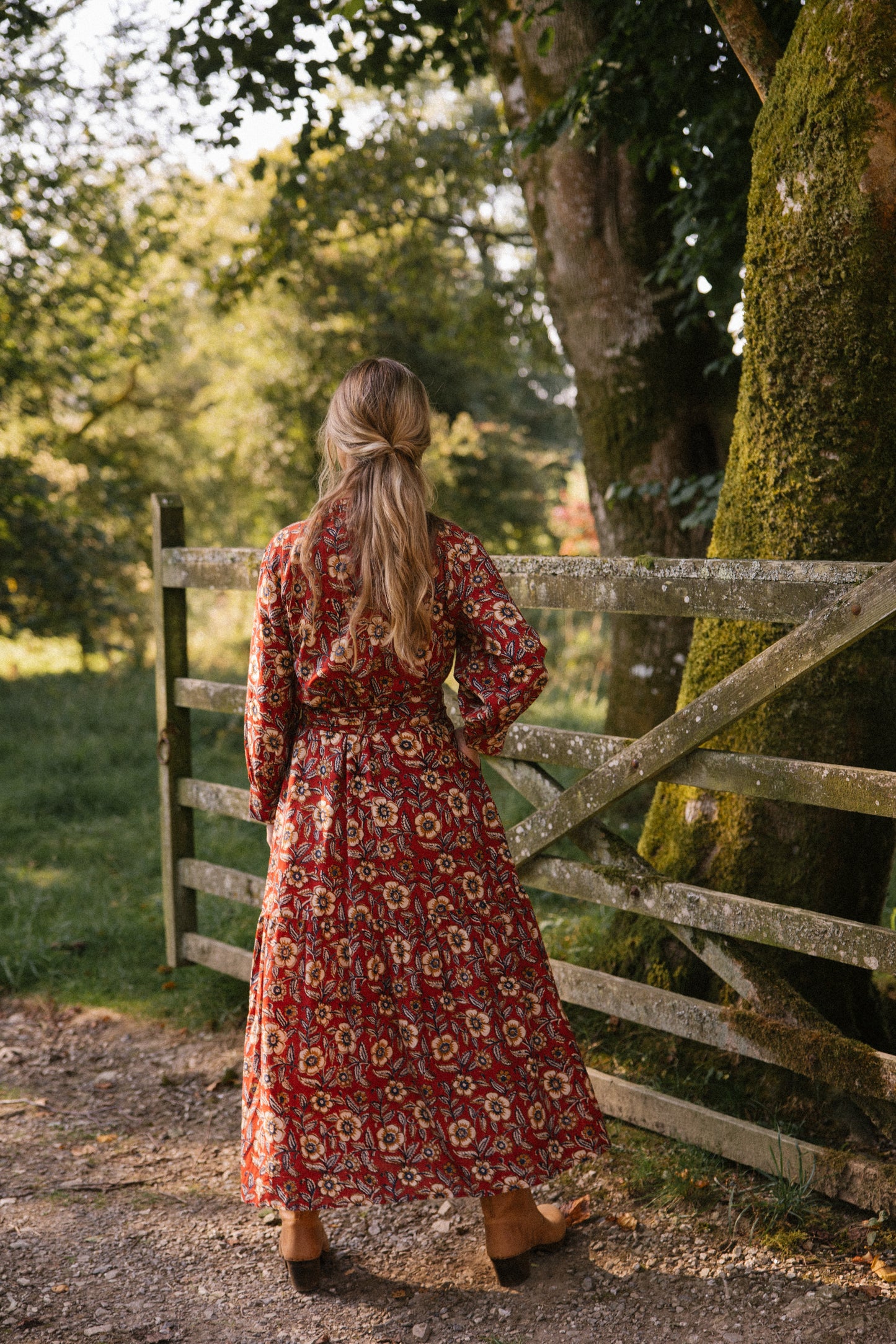 Catarina Dress -Autumn Flower