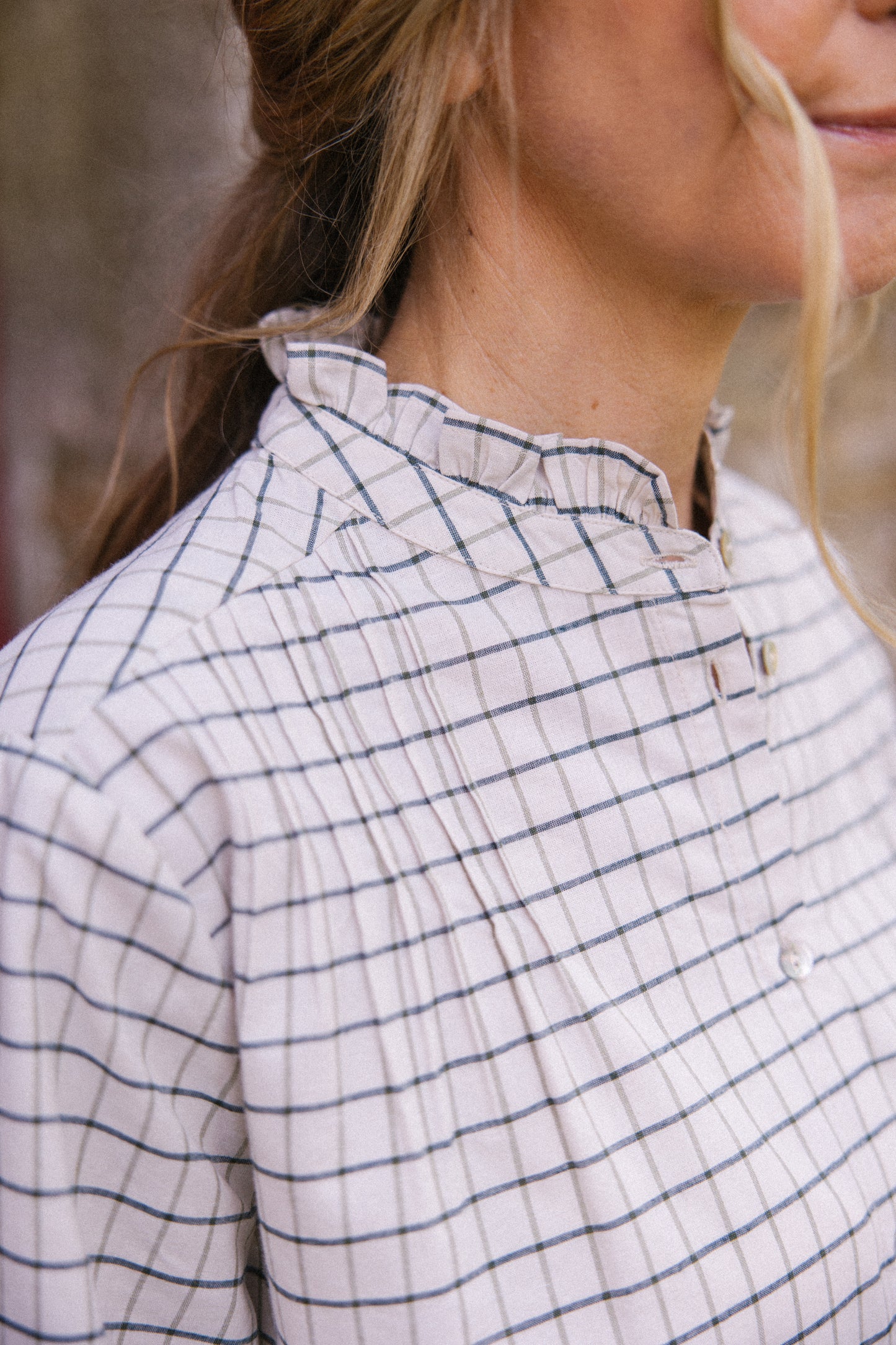 Monty Shirt - Natural Check