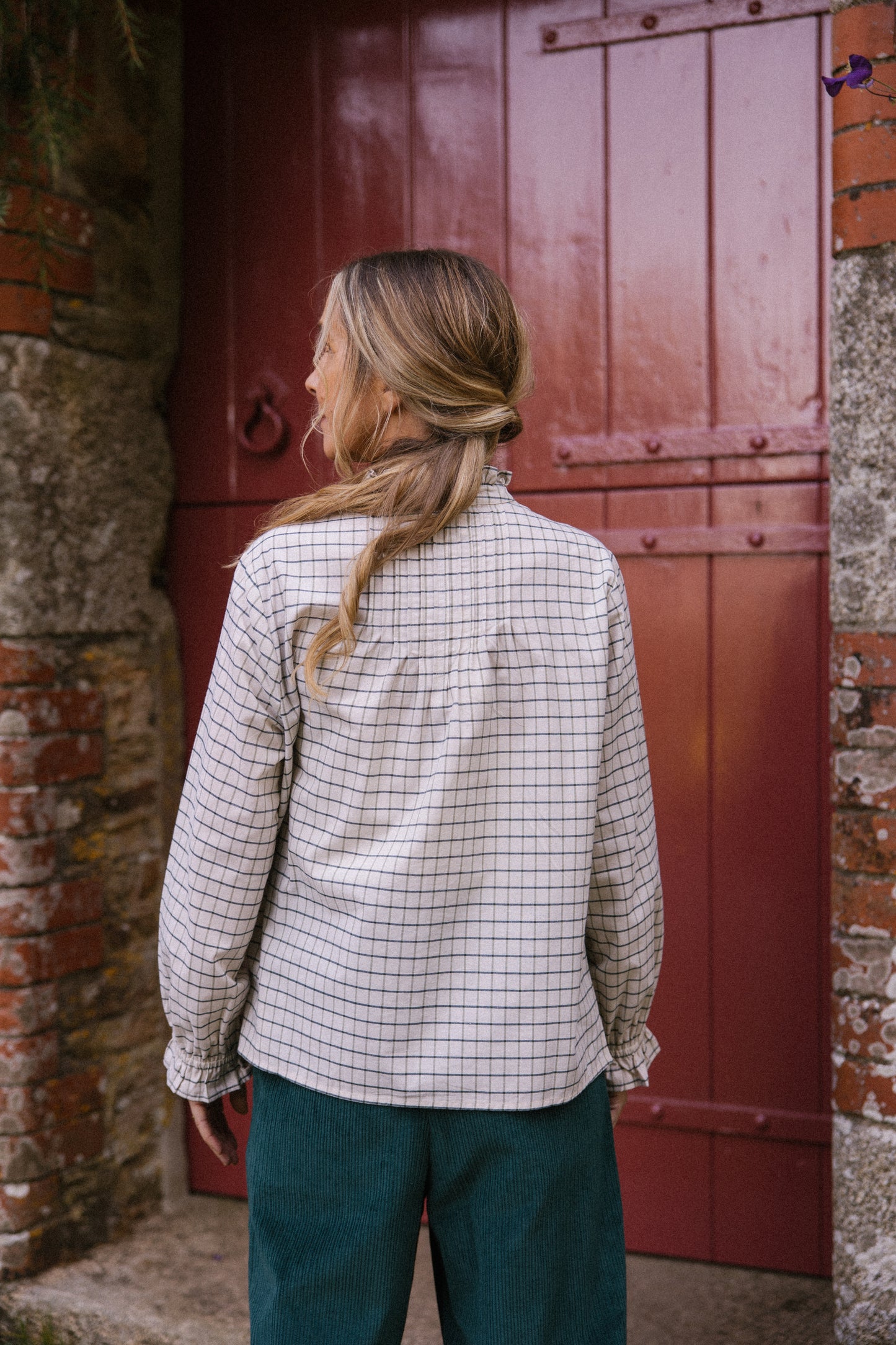 Monty Shirt - Natural Check