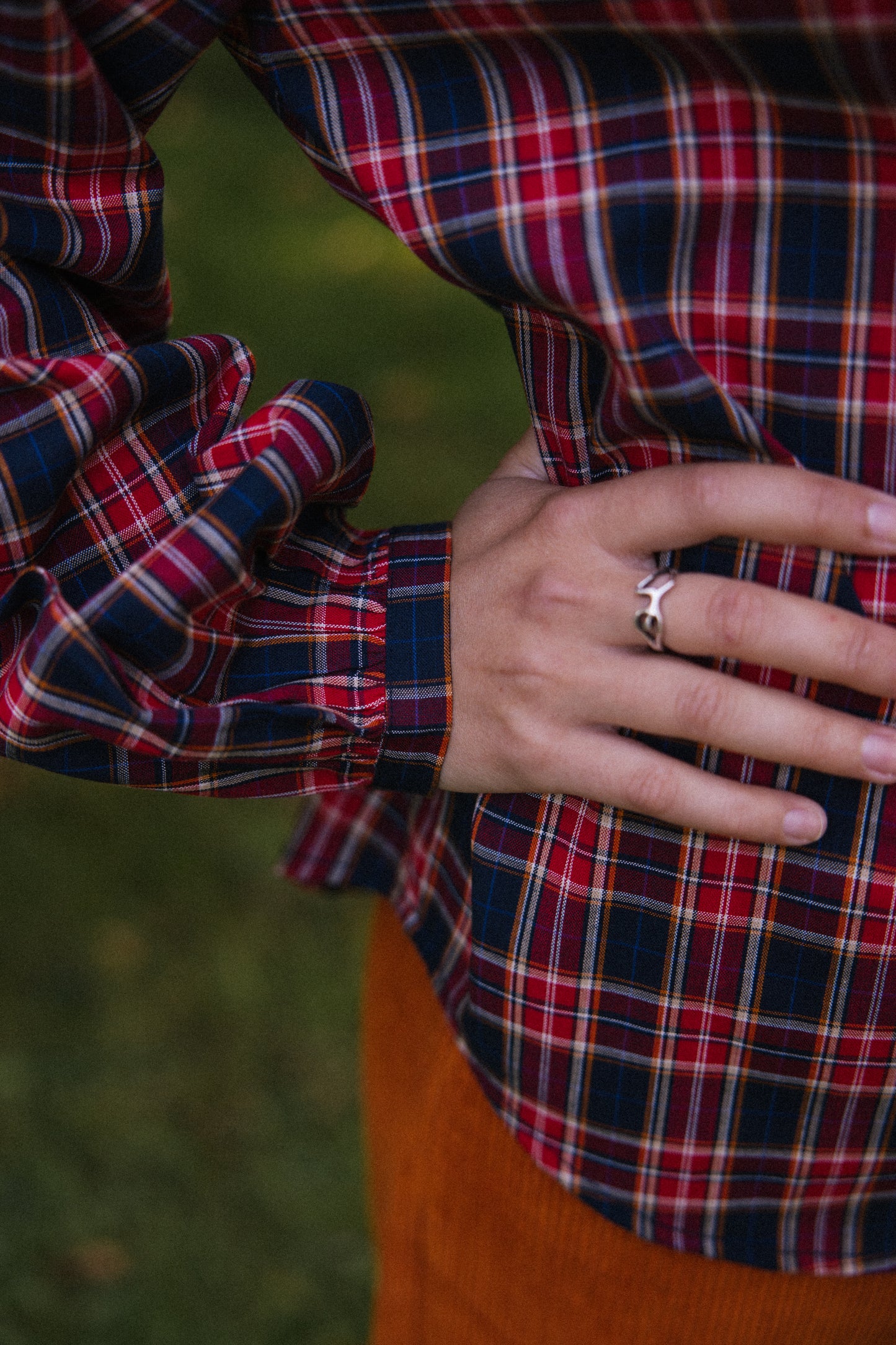 Kitty Shirt - Tartan Check