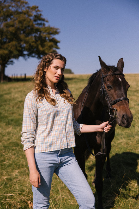 Monty Shirt - Sand Multi Check