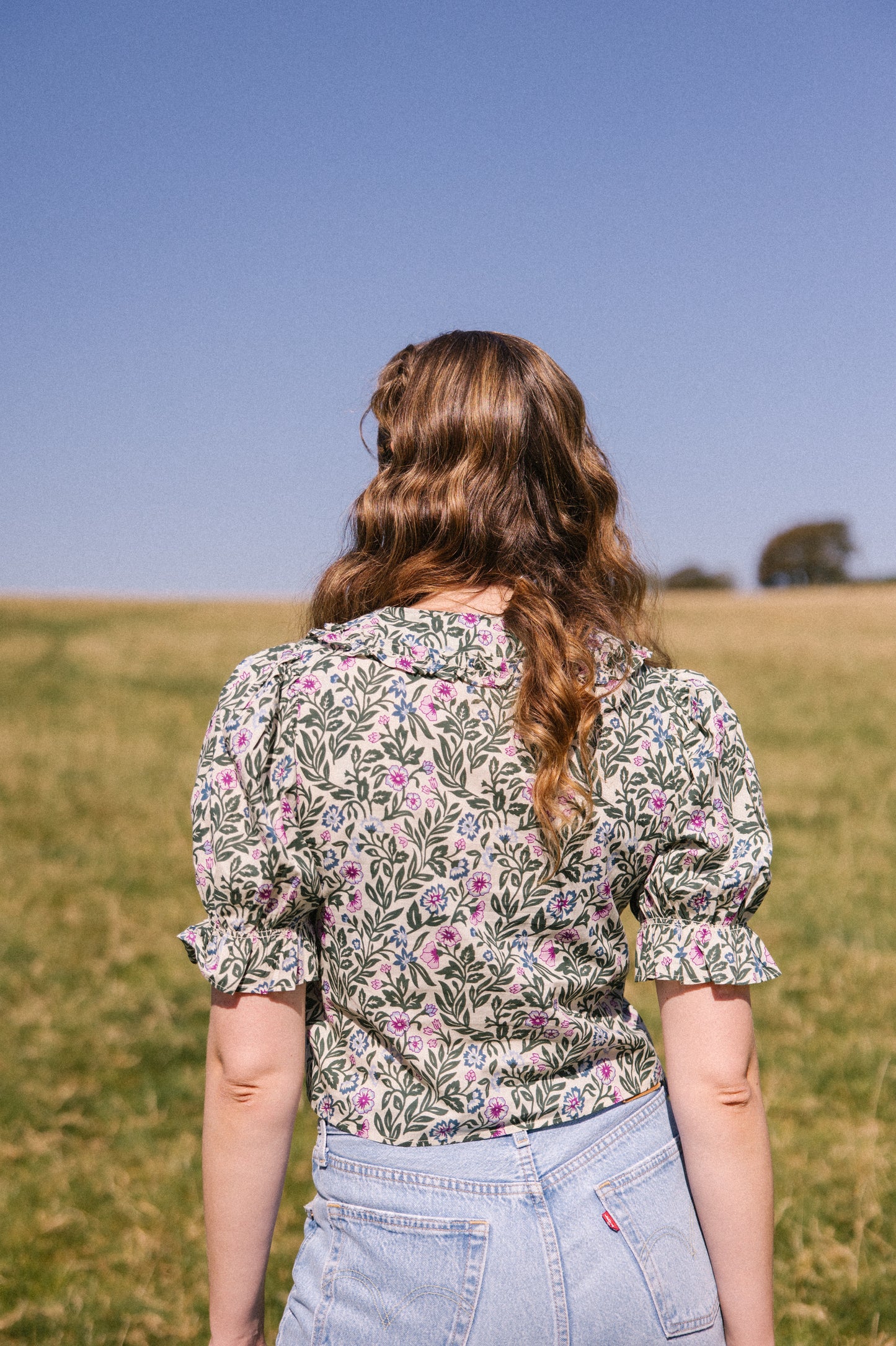 Lowen Collar Blouse- Spring