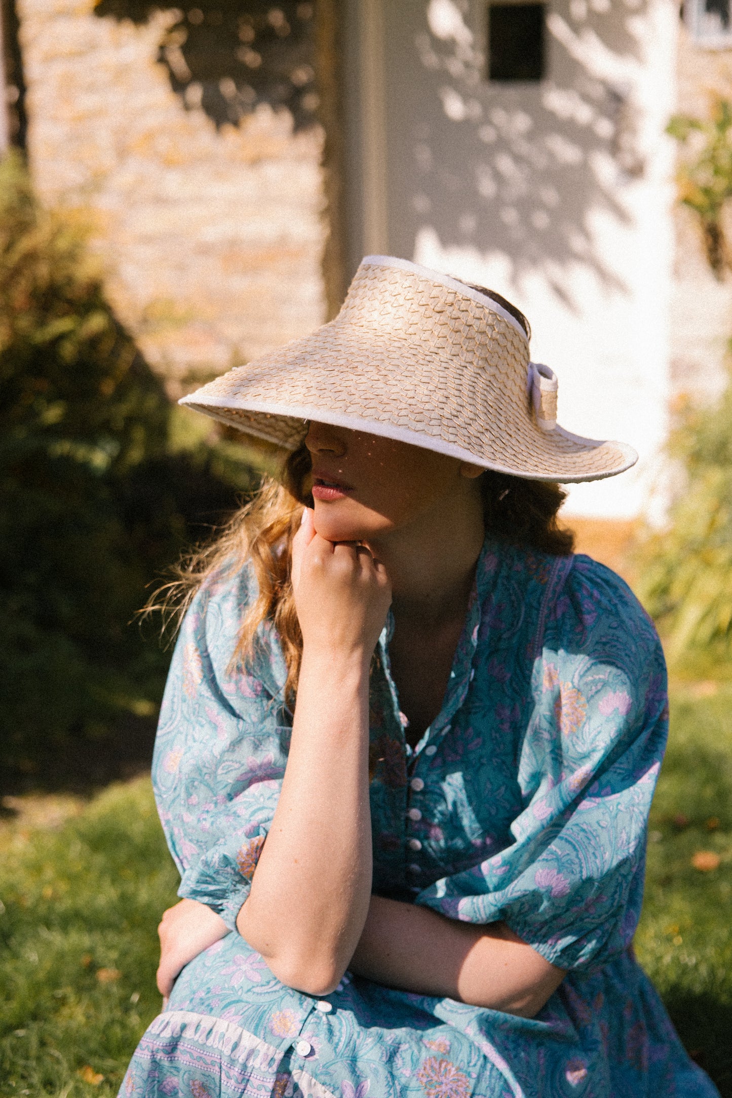 Raffia Prairie Sun Hat in Natural