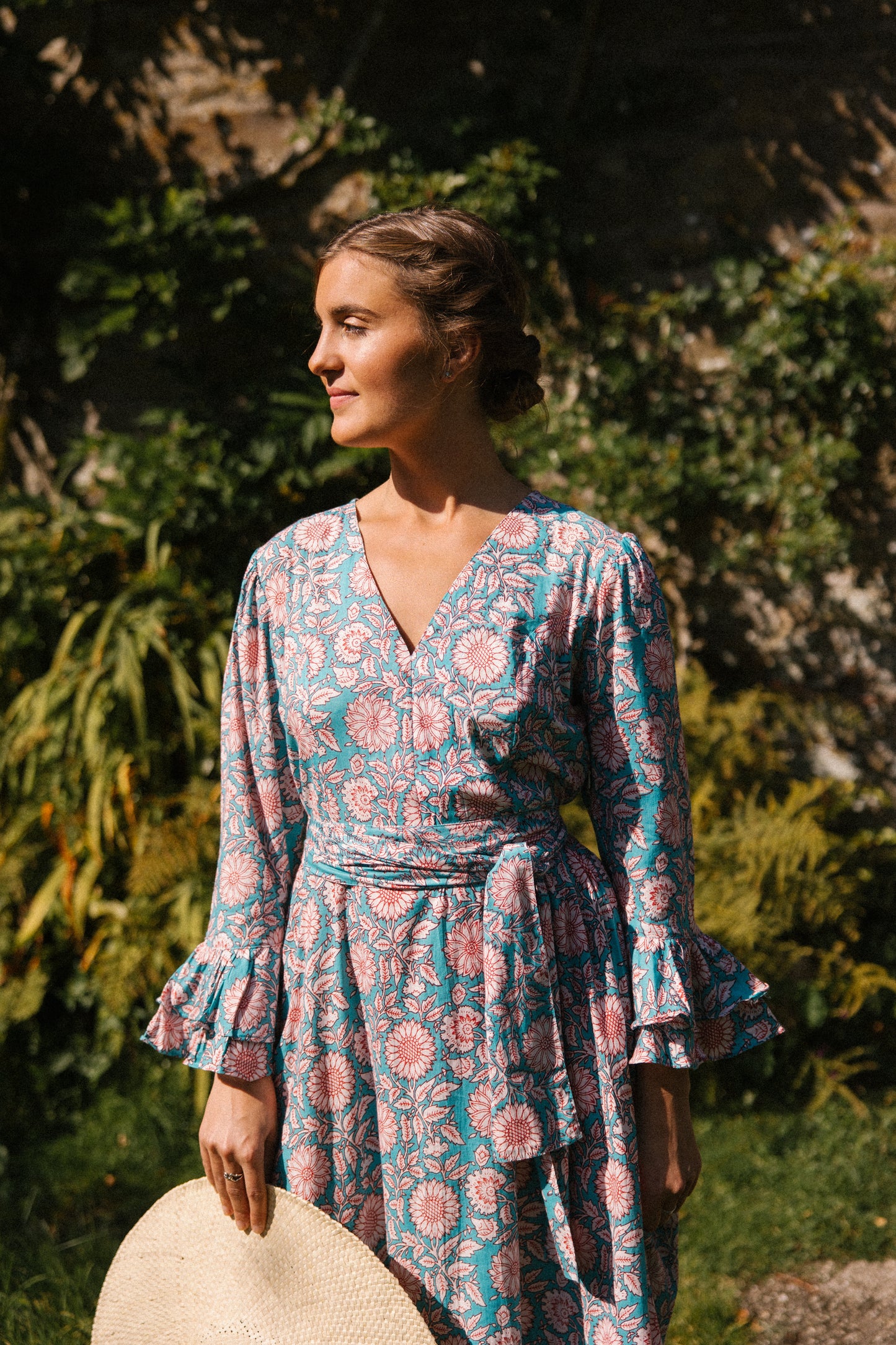 Frida Dress - Turquoise