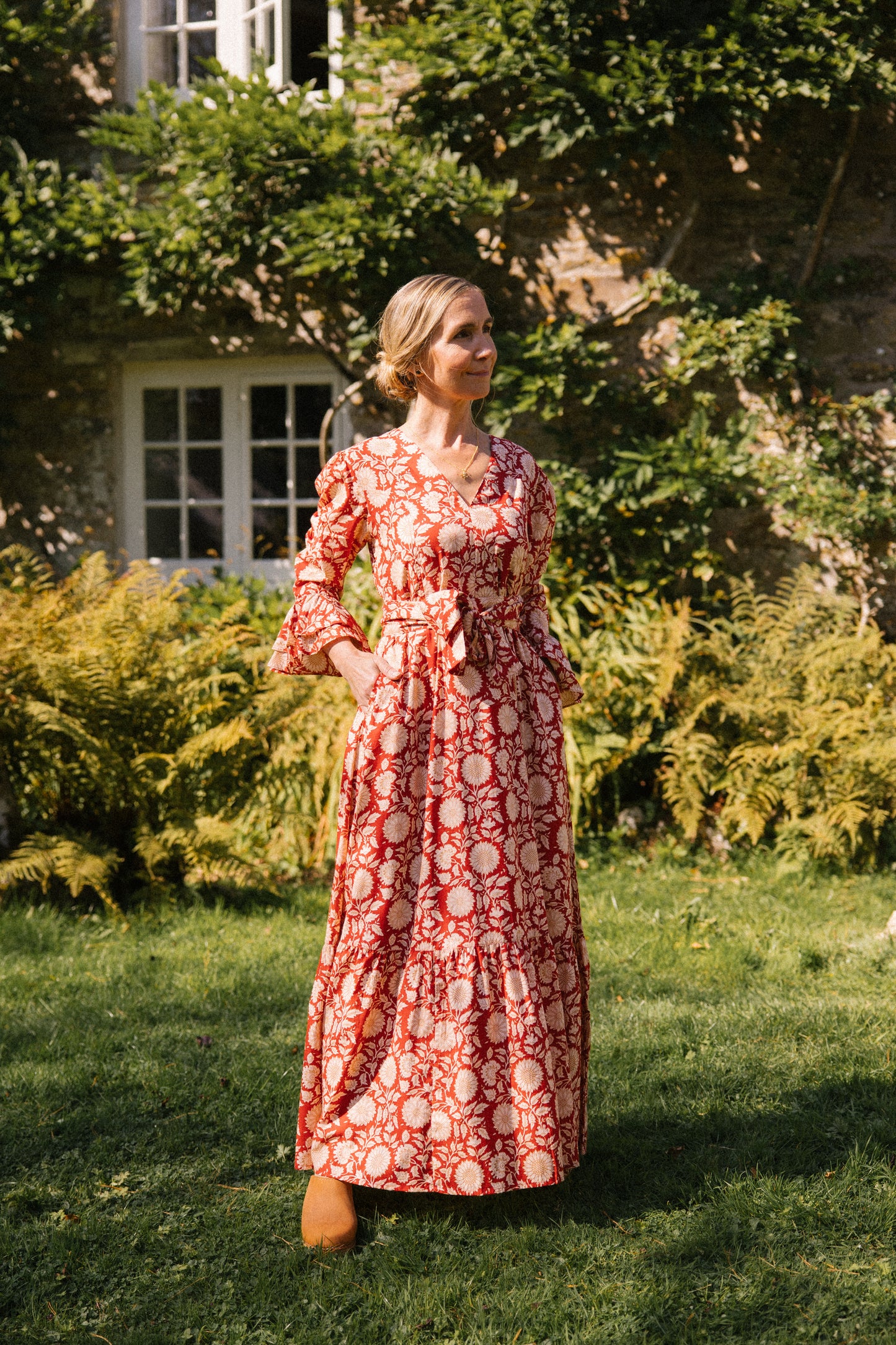 Frida Dress in Red