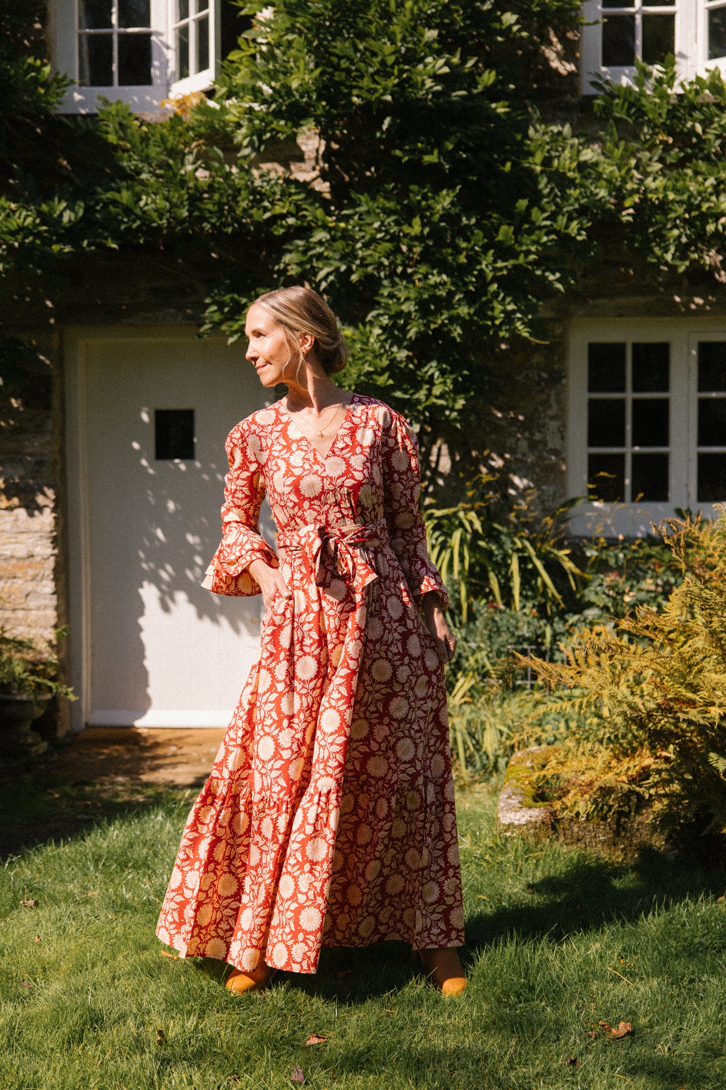 Frida Dress in Red