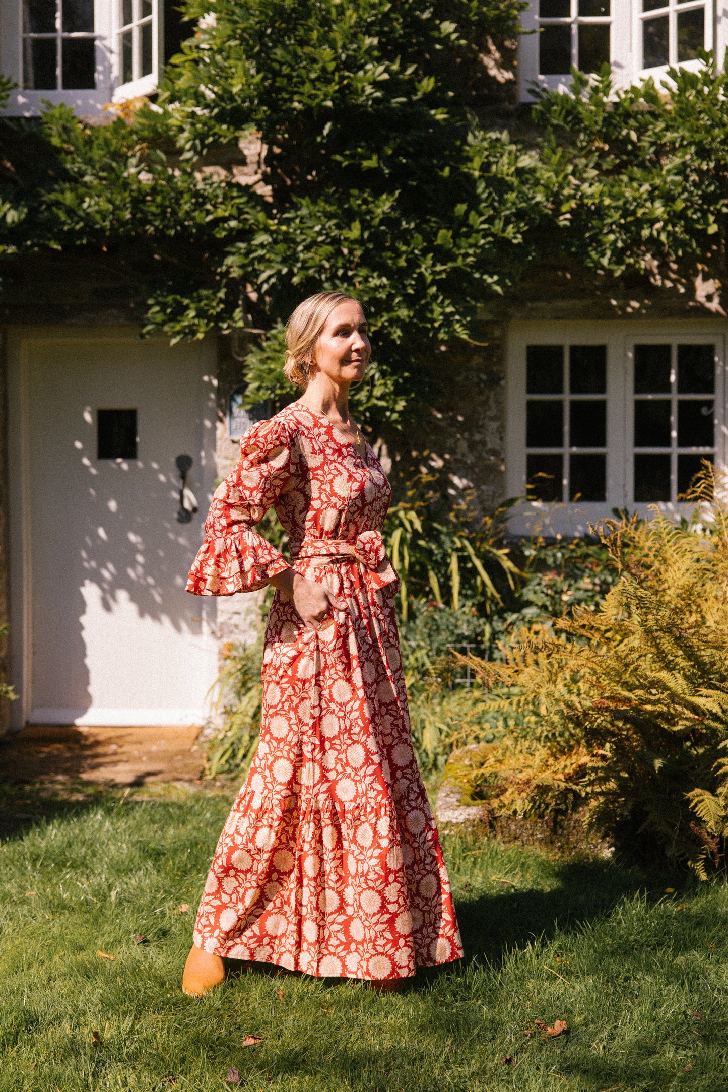 Frida Dress in Red