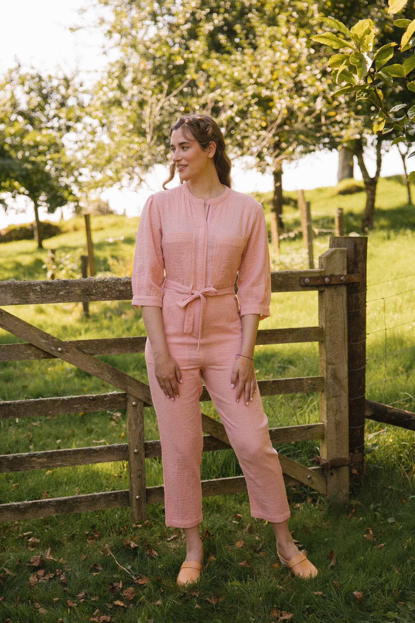 Rosie Jumpsuit - Dusky Pink (AVAILABLE FOR PREORDER )