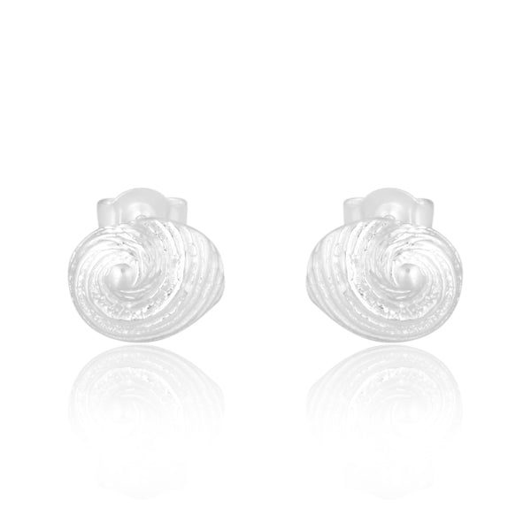 Sterling Silver Shell Stud Earring