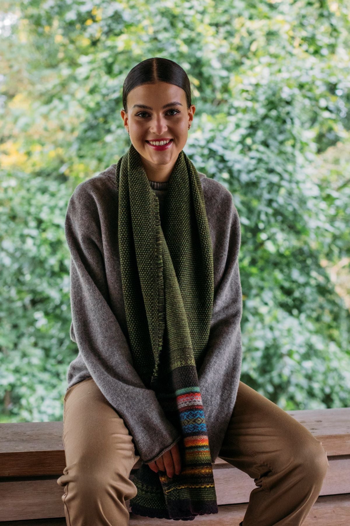 Alpine Scarf in October