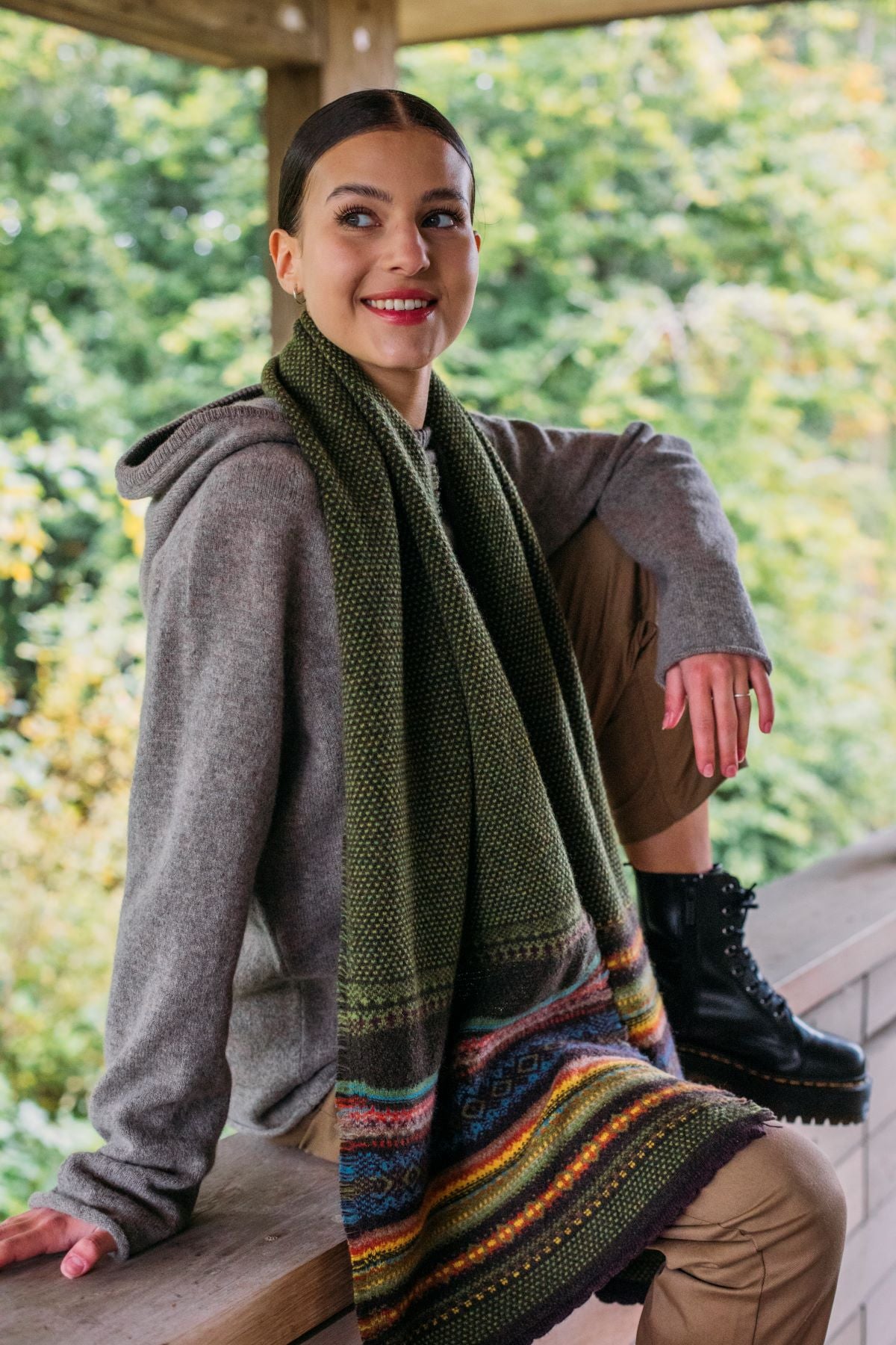 Alpine Scarf in October