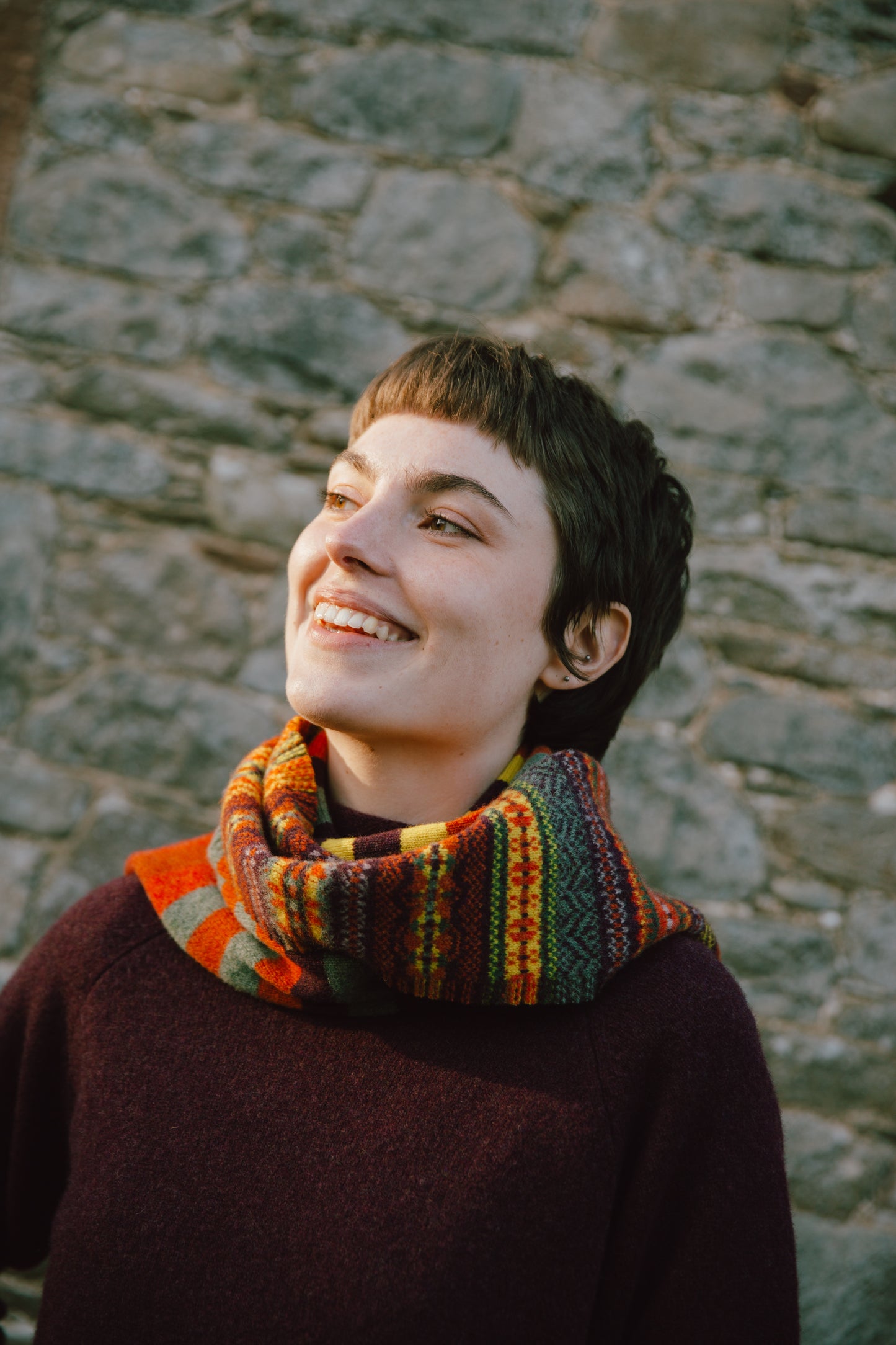 Stobo Scarf in Harissa