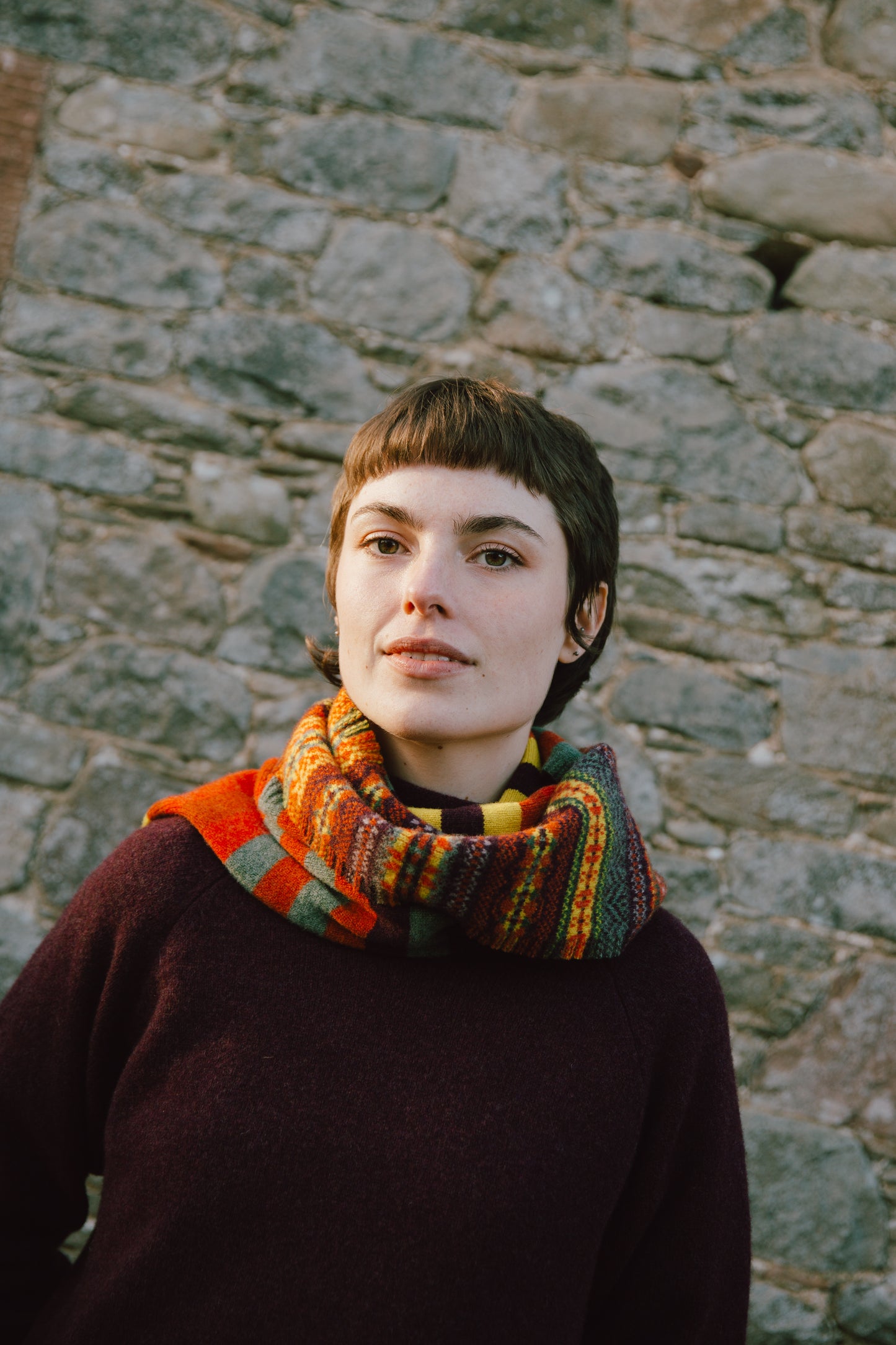 Stobo Scarf in Harissa