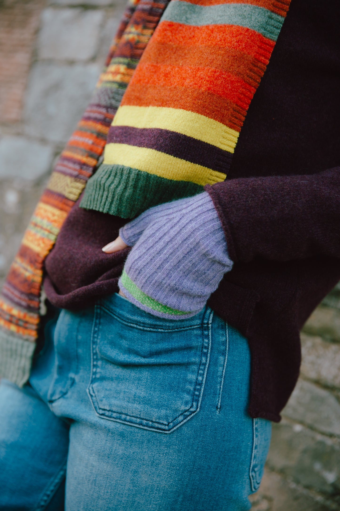 Stobo Scarf in Harissa