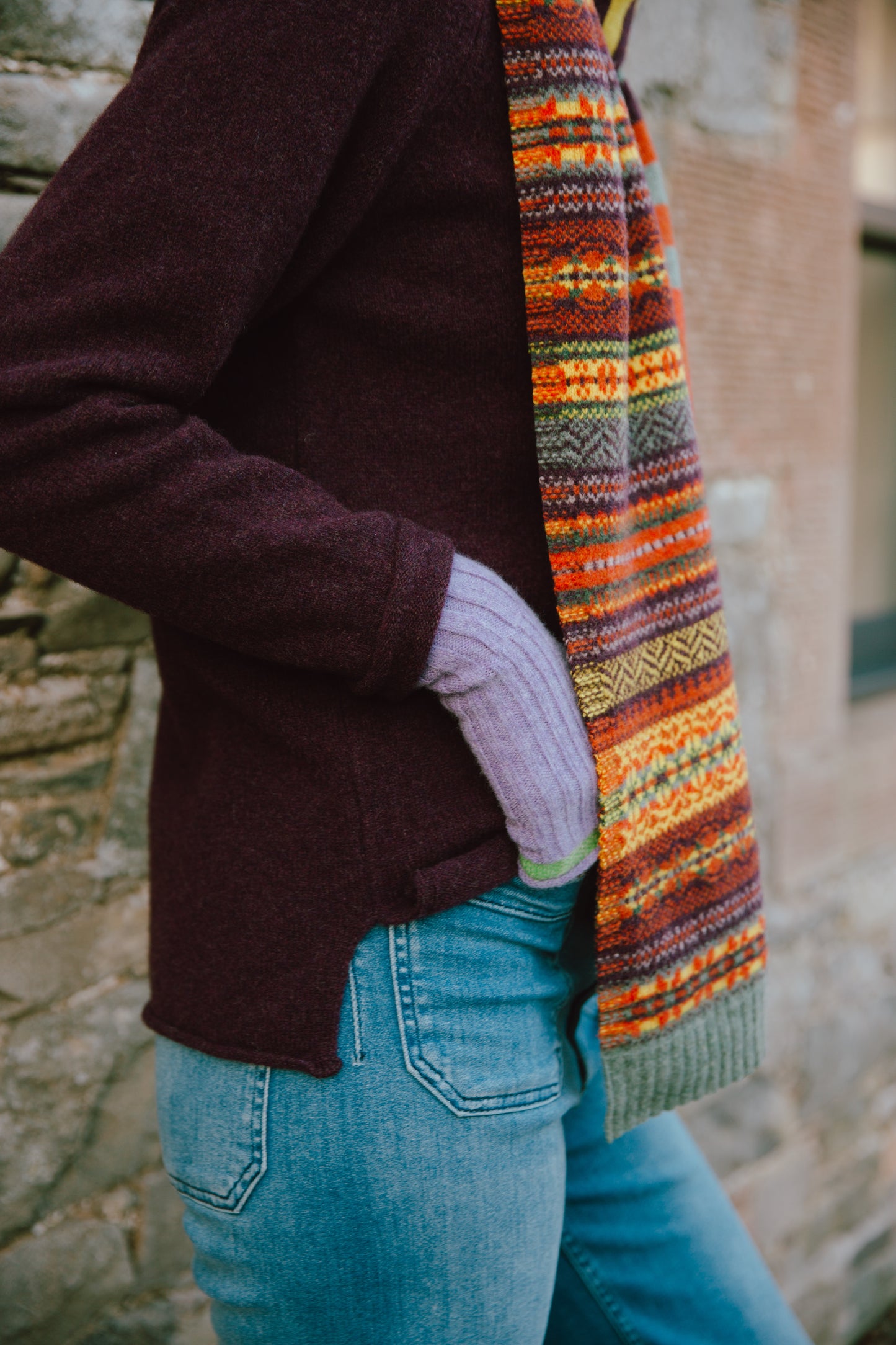 Stobo Scarf in Harissa