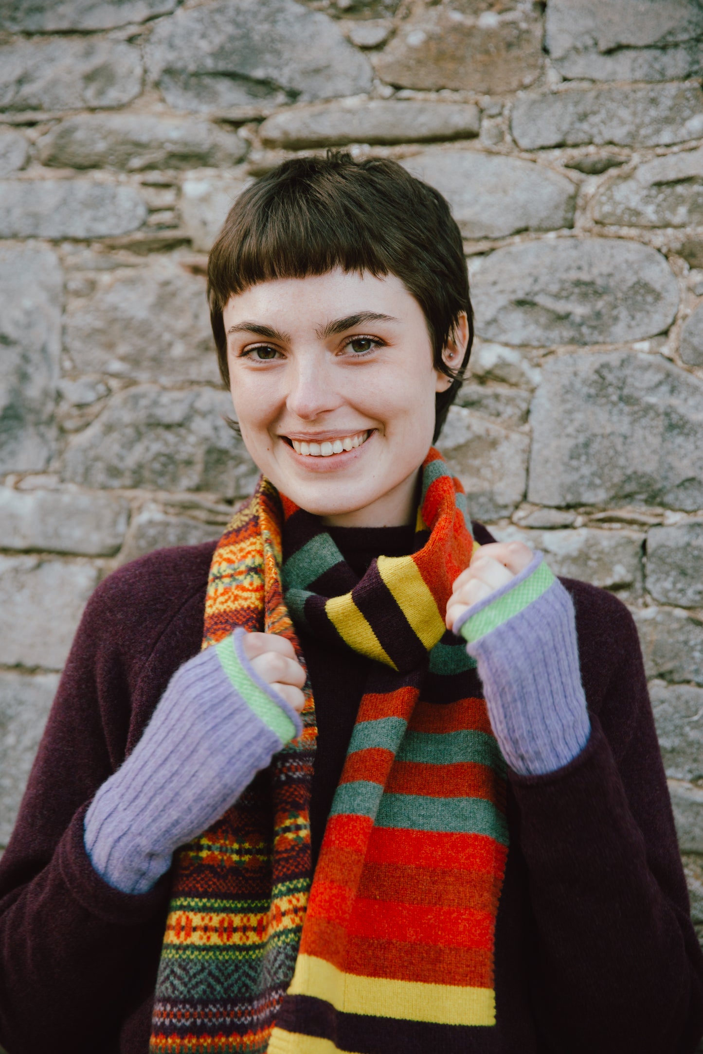 Stobo Scarf in Harissa