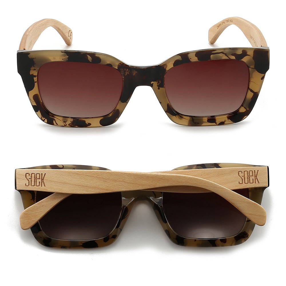 Zahra Opal Tortoise Sunglasses