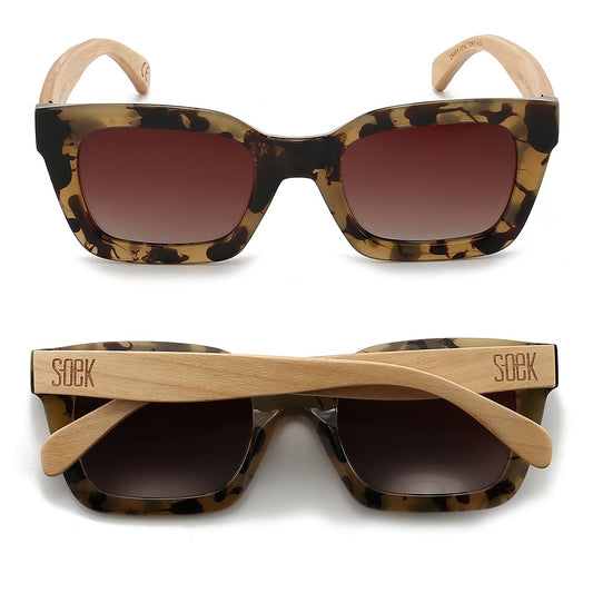 Zahra Opal Tortoise Sunglasses