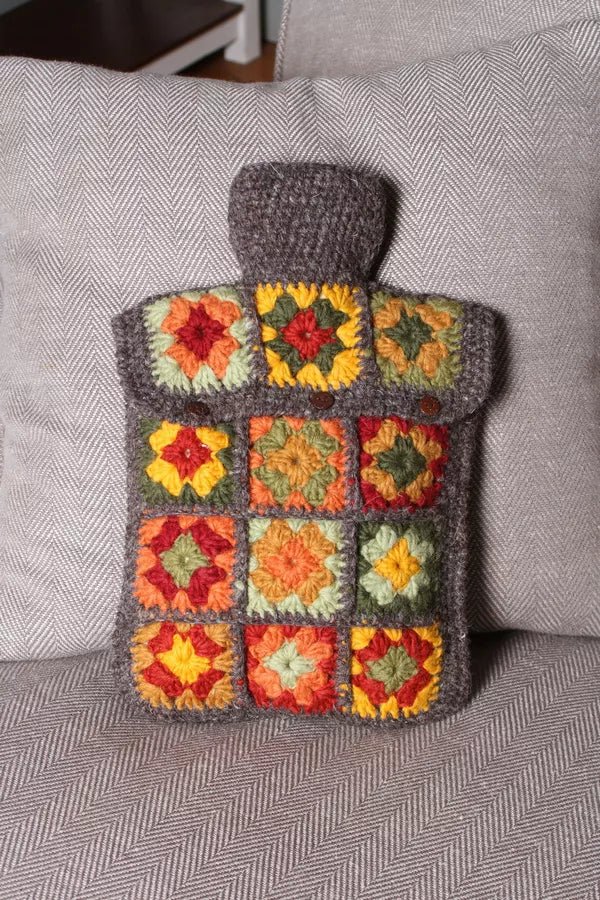 Woodstock Hot Water Bottle - Earth