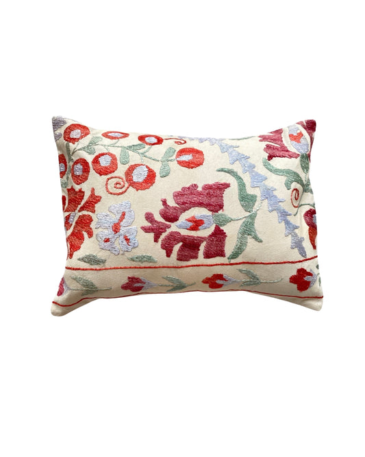 Cotton Suzani Cushion C4