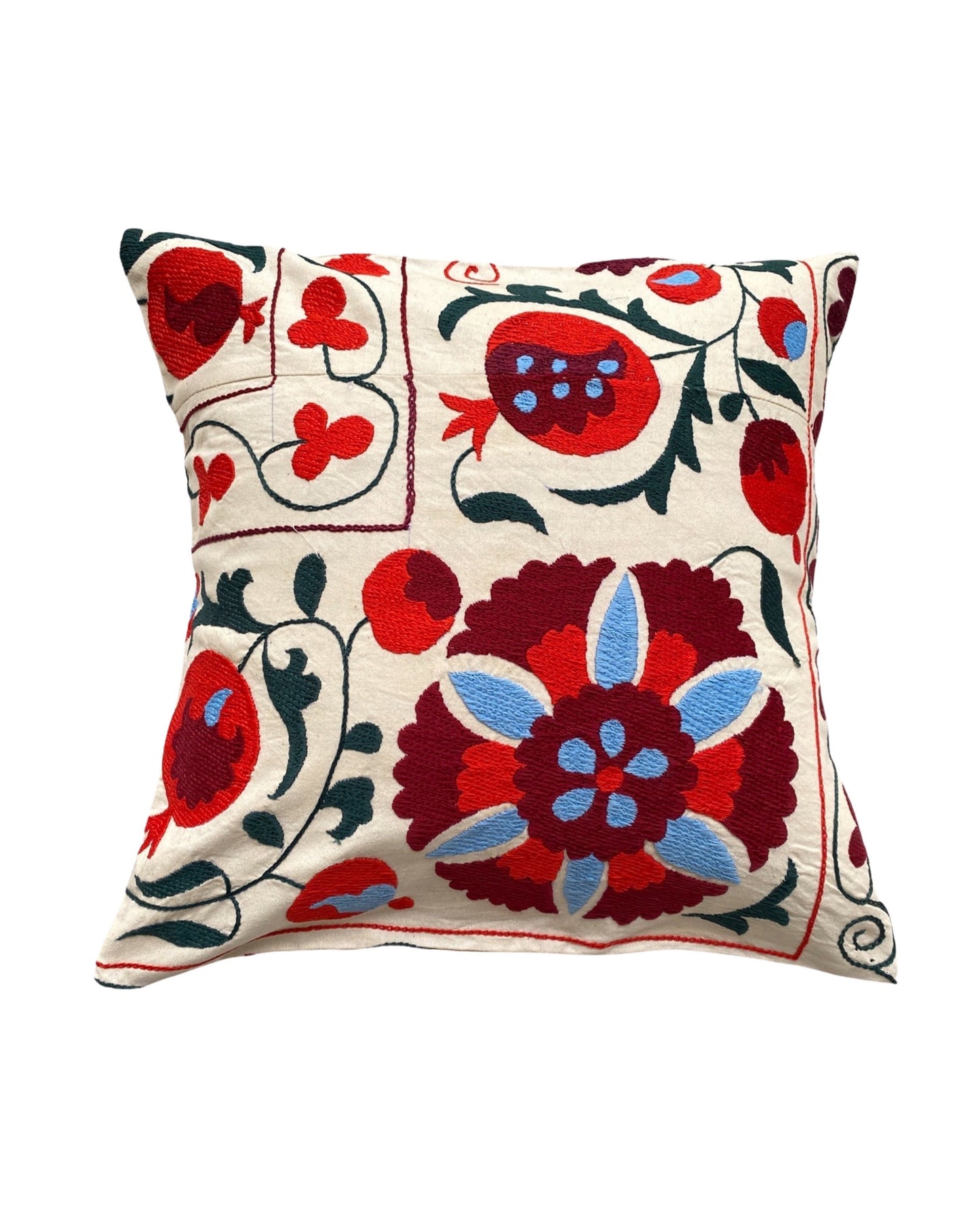 Cotton Suzani Cushion C22