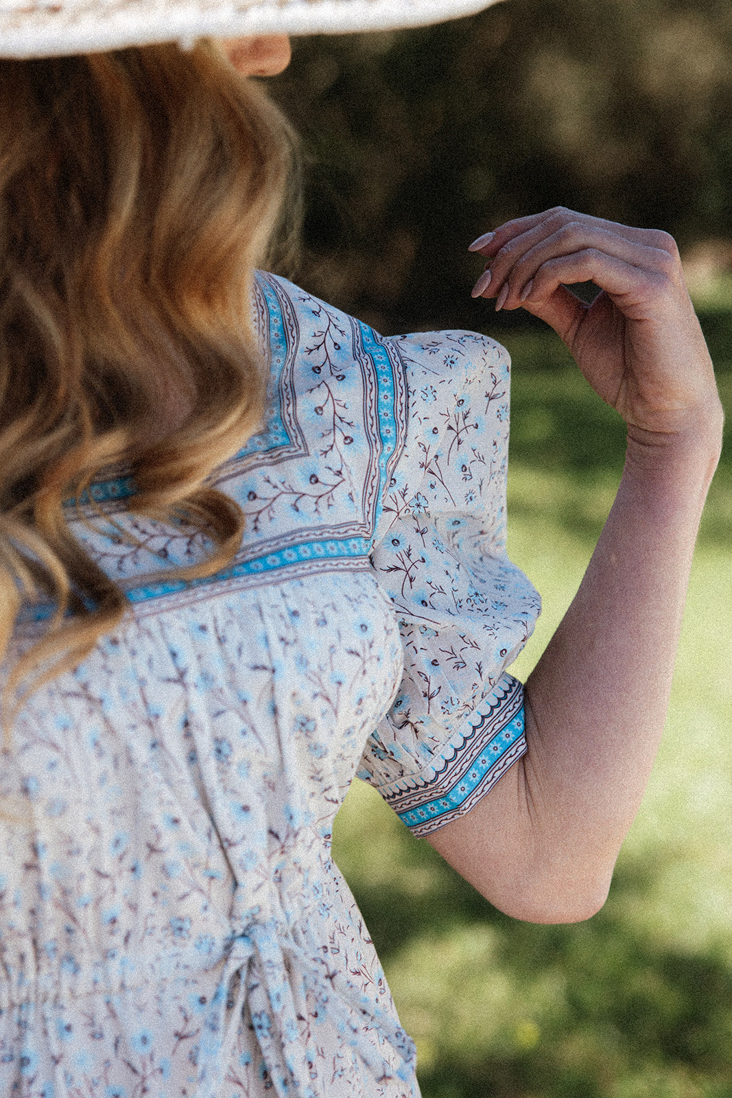 Flor del Camí Dress - Azul